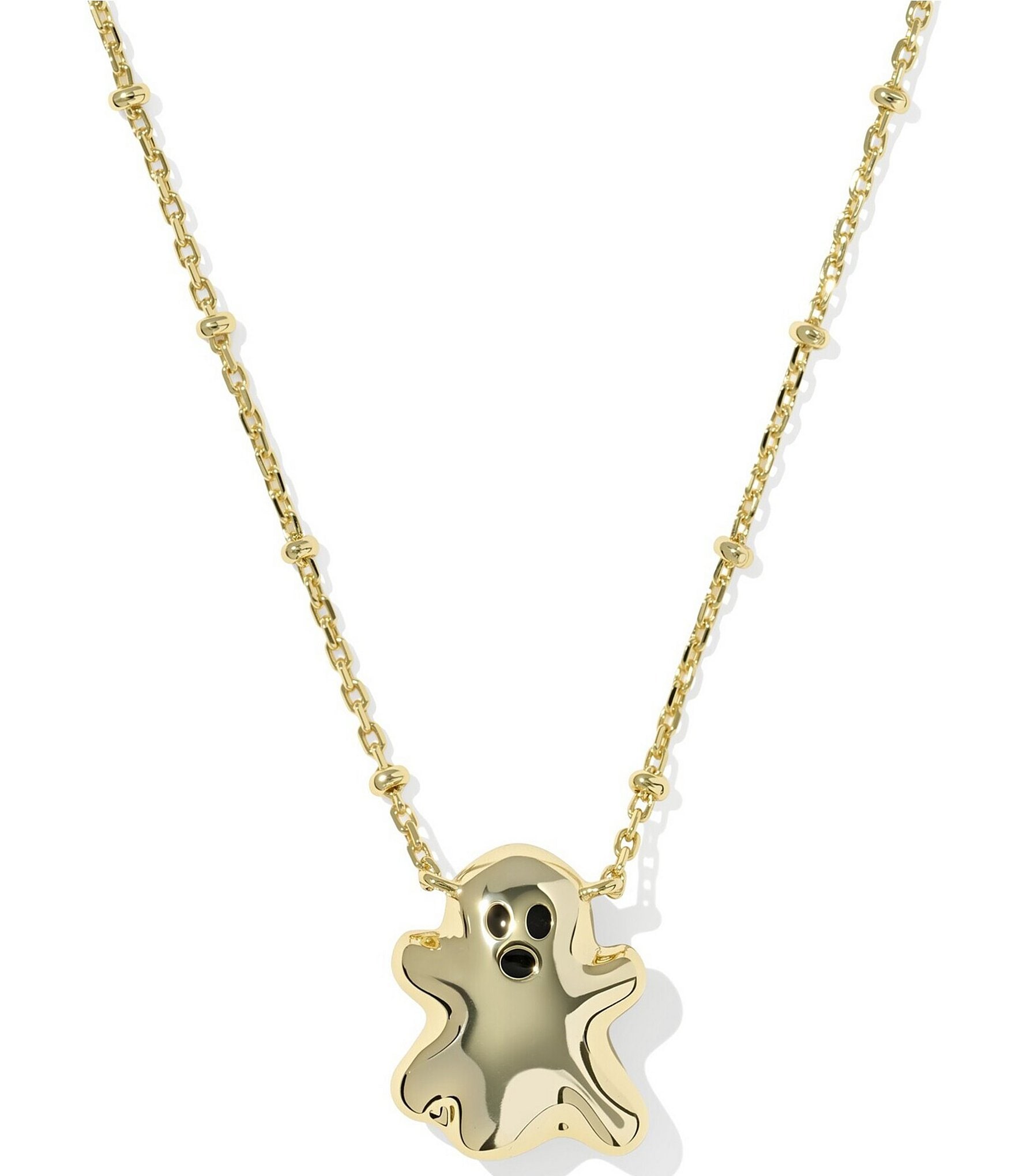 Kendra Scott Glow In The Dark Ghost Short Pendant Necklace