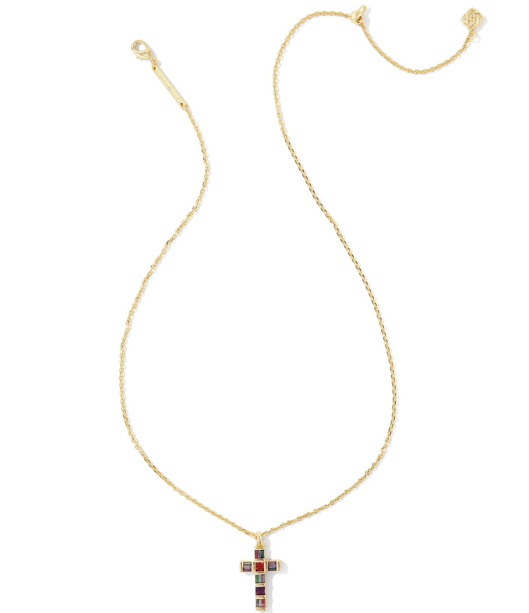 Kendra Scott Gracie Cross Short Pendant Necklace