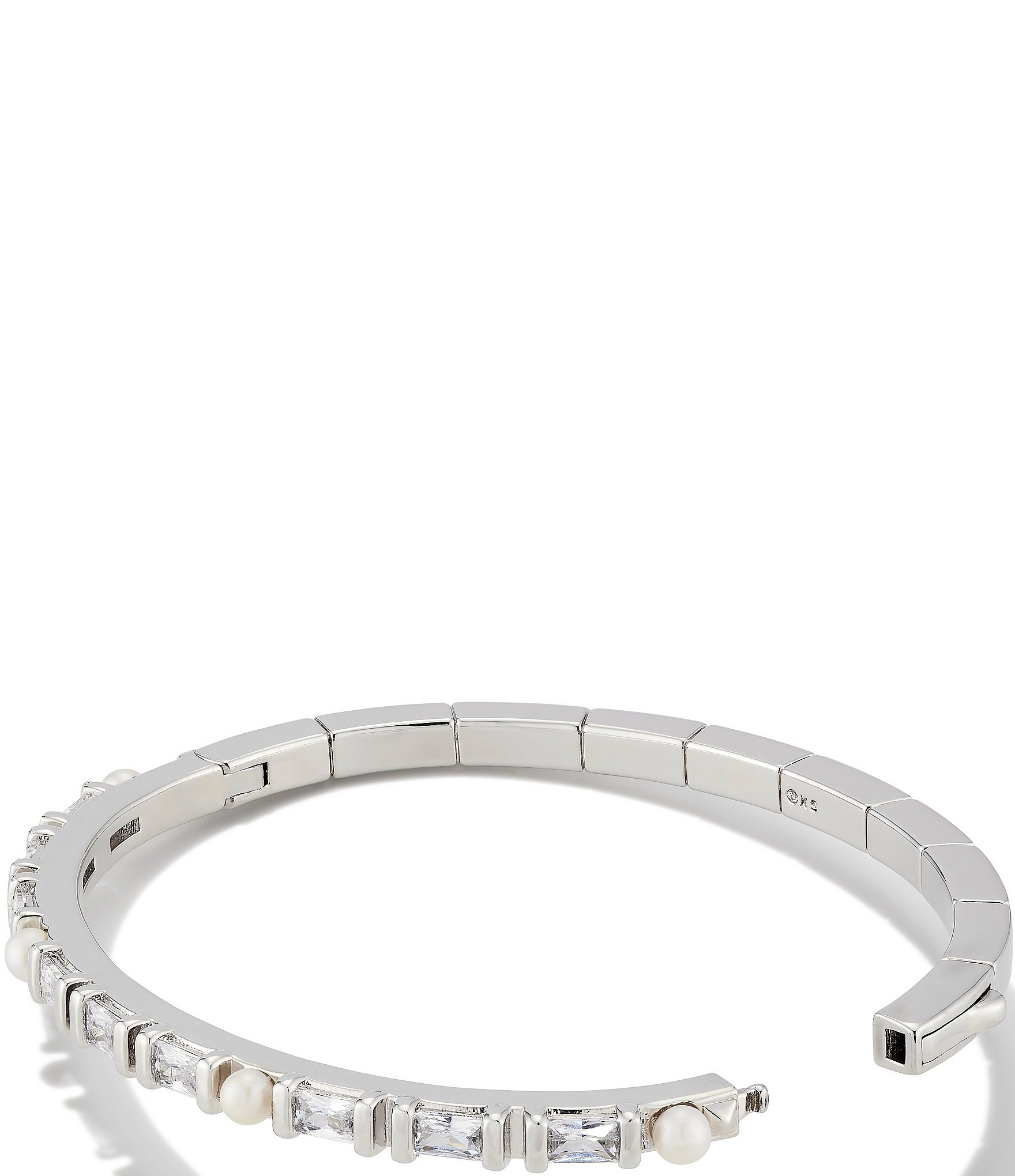 Kendra Scott Gracie Crystal Pearl Bangle Bracelet