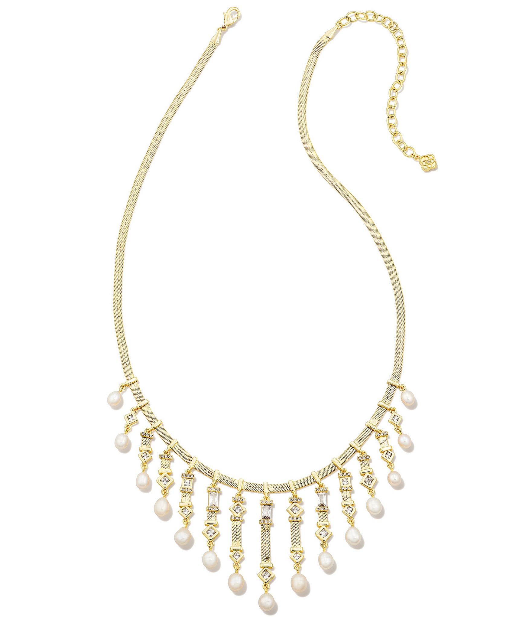 Kendra Scott Gracie Crystal Pearl Statement Necklace