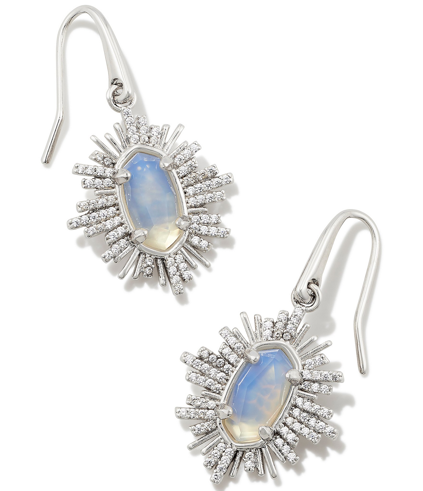 Kendra Scott Grayson Sunburst Crystal Drop Earrings Dillard s