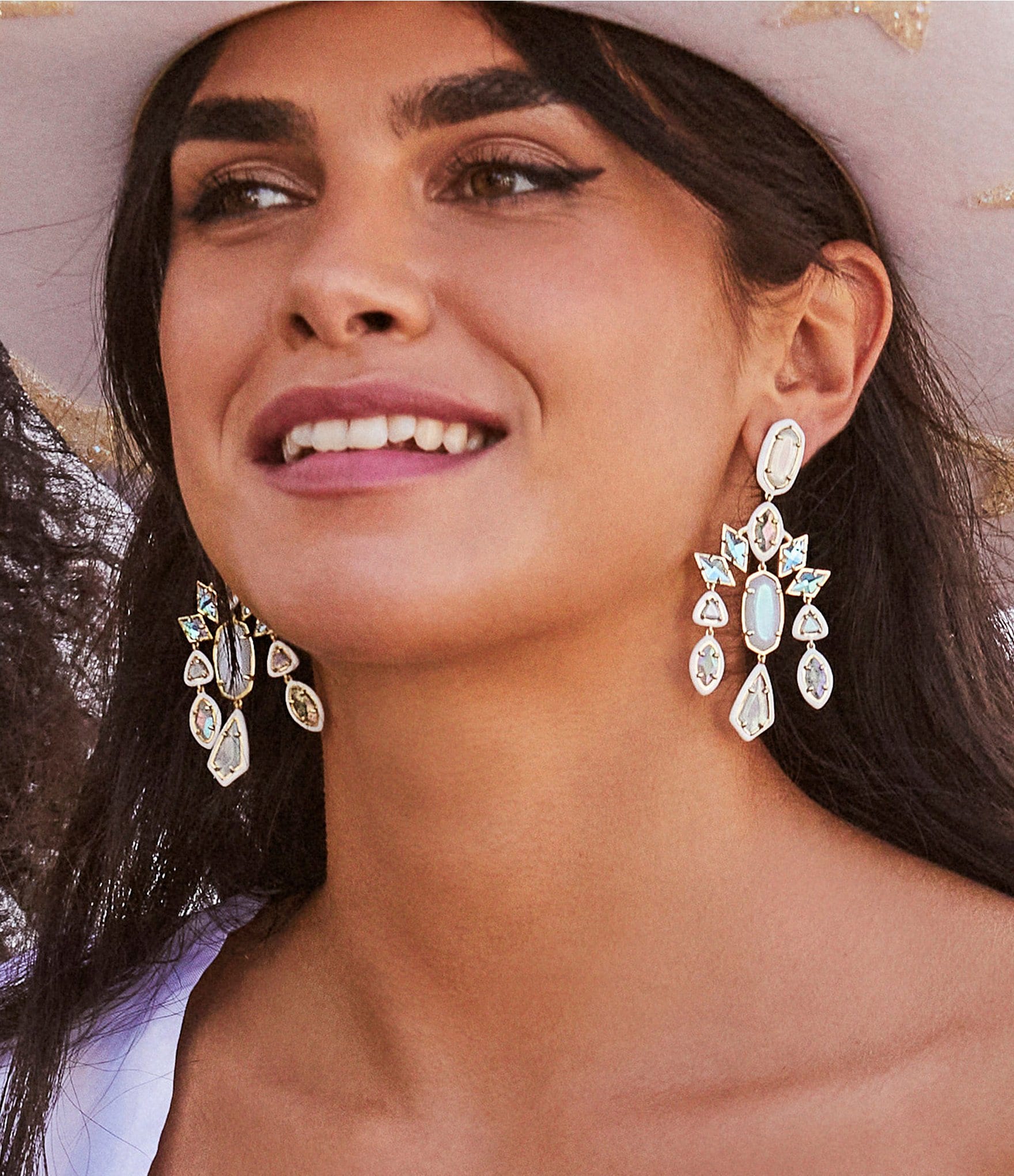 Kendra Scott Greta Statement Drop Earrings