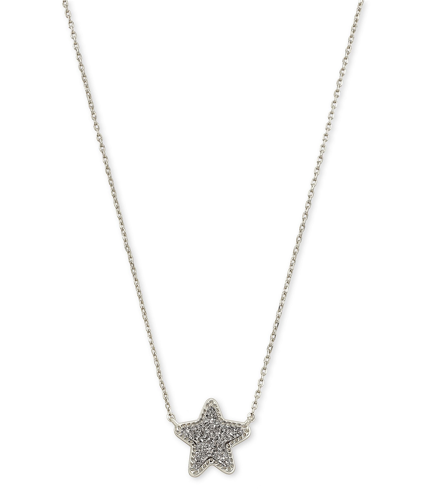 Kendra Scott Dallas Cowboys Star and Boot Necklace Set in Silver