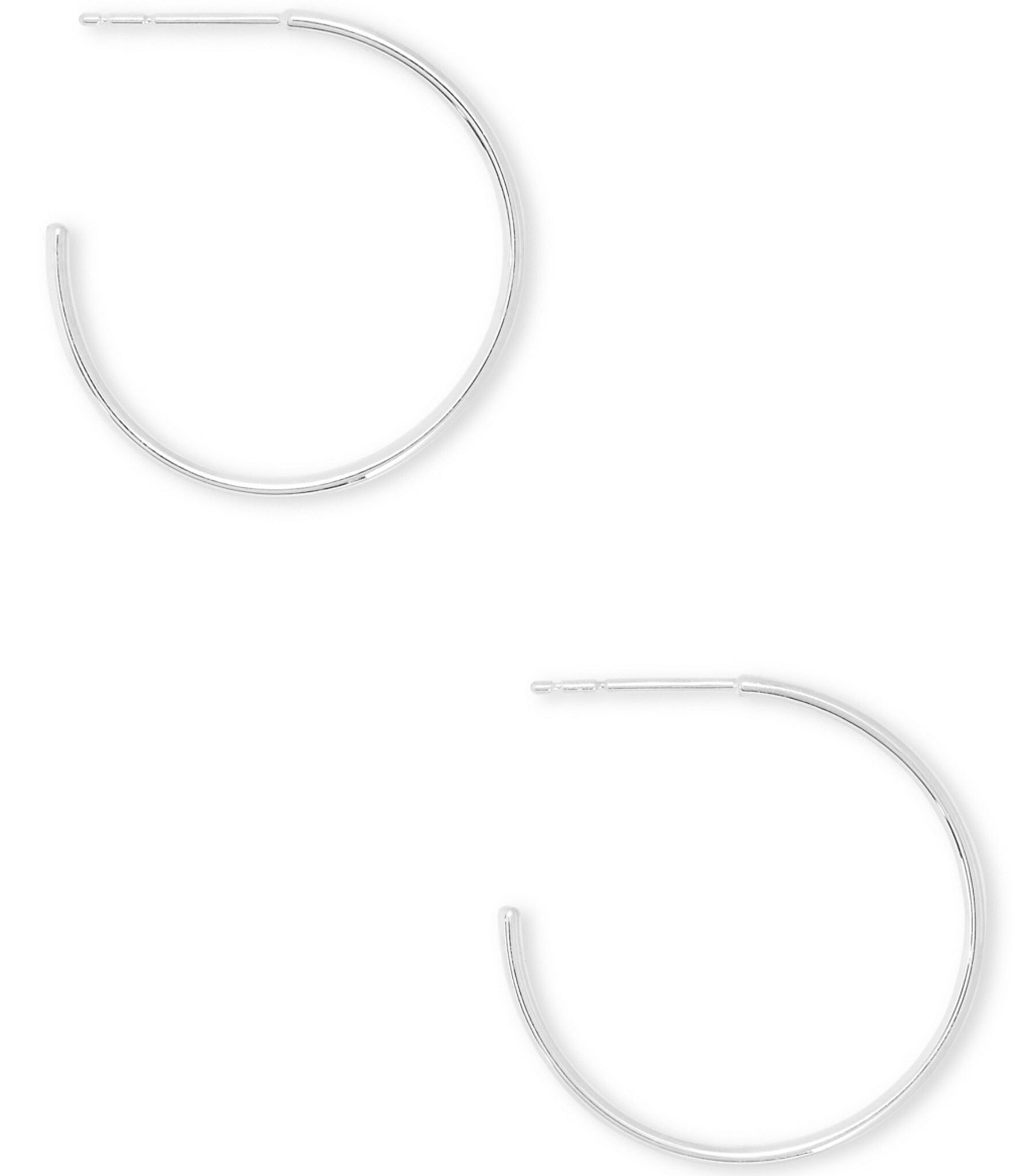 Kendra Scott Keeley Sterling Silver Small Hoop Earrings