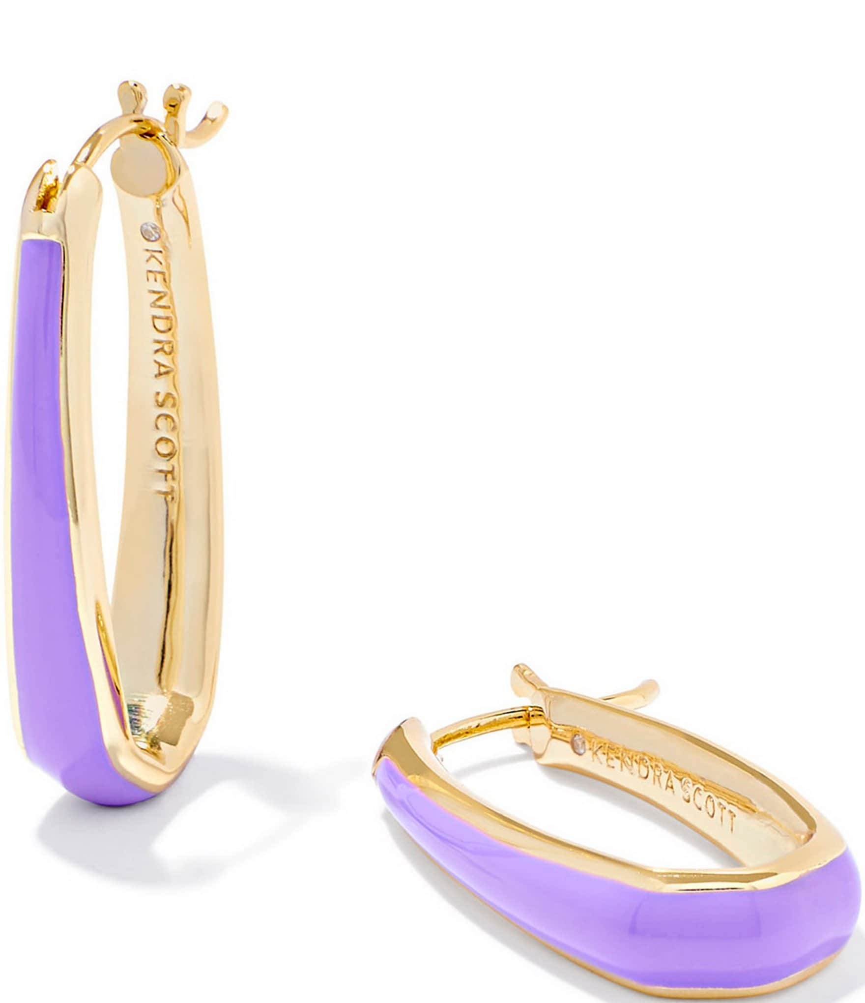 Kendra Scott Kelsey Gold Hoop Earrings