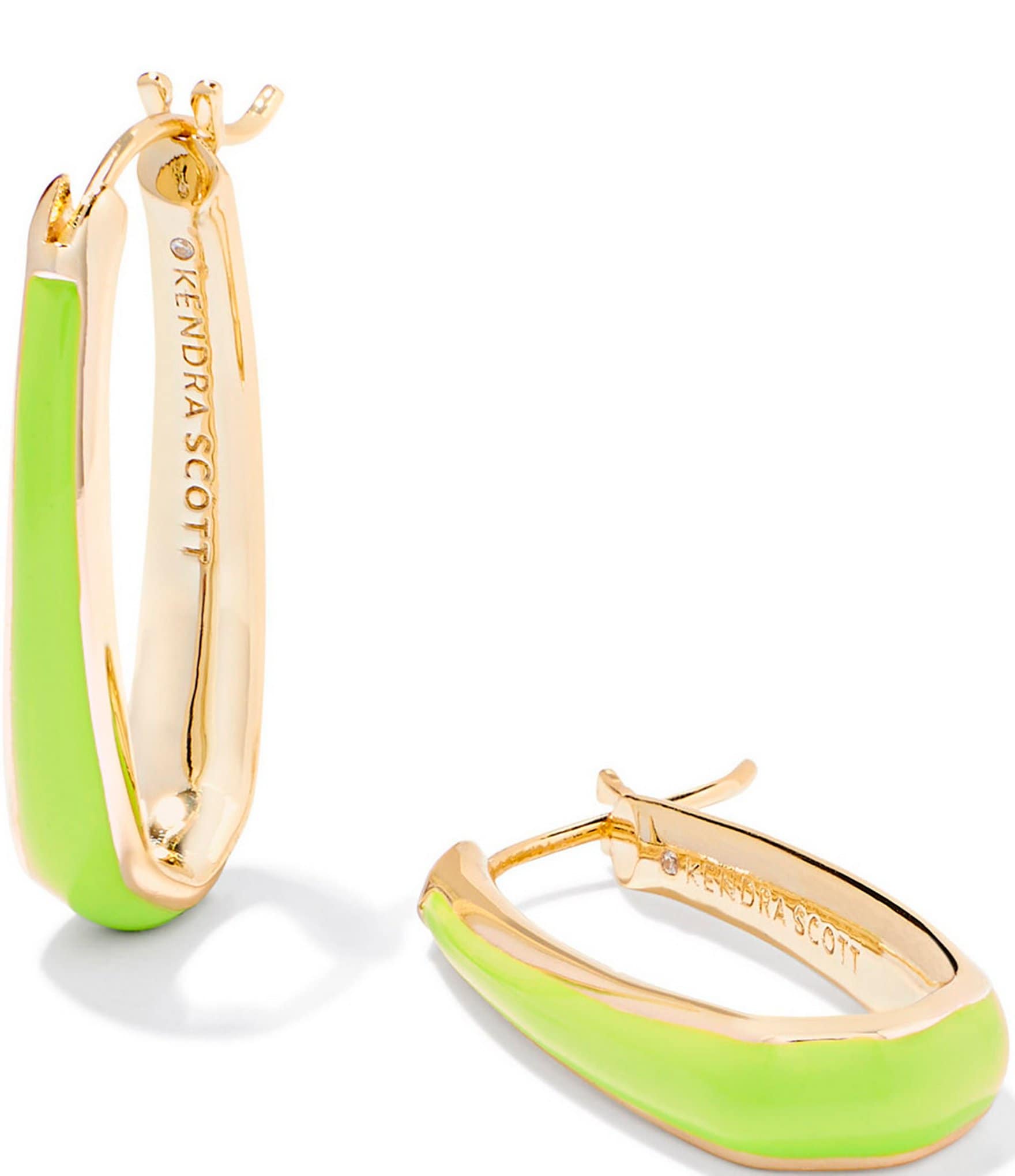 Kendra Scott Kelsey Gold Hoop Earrings