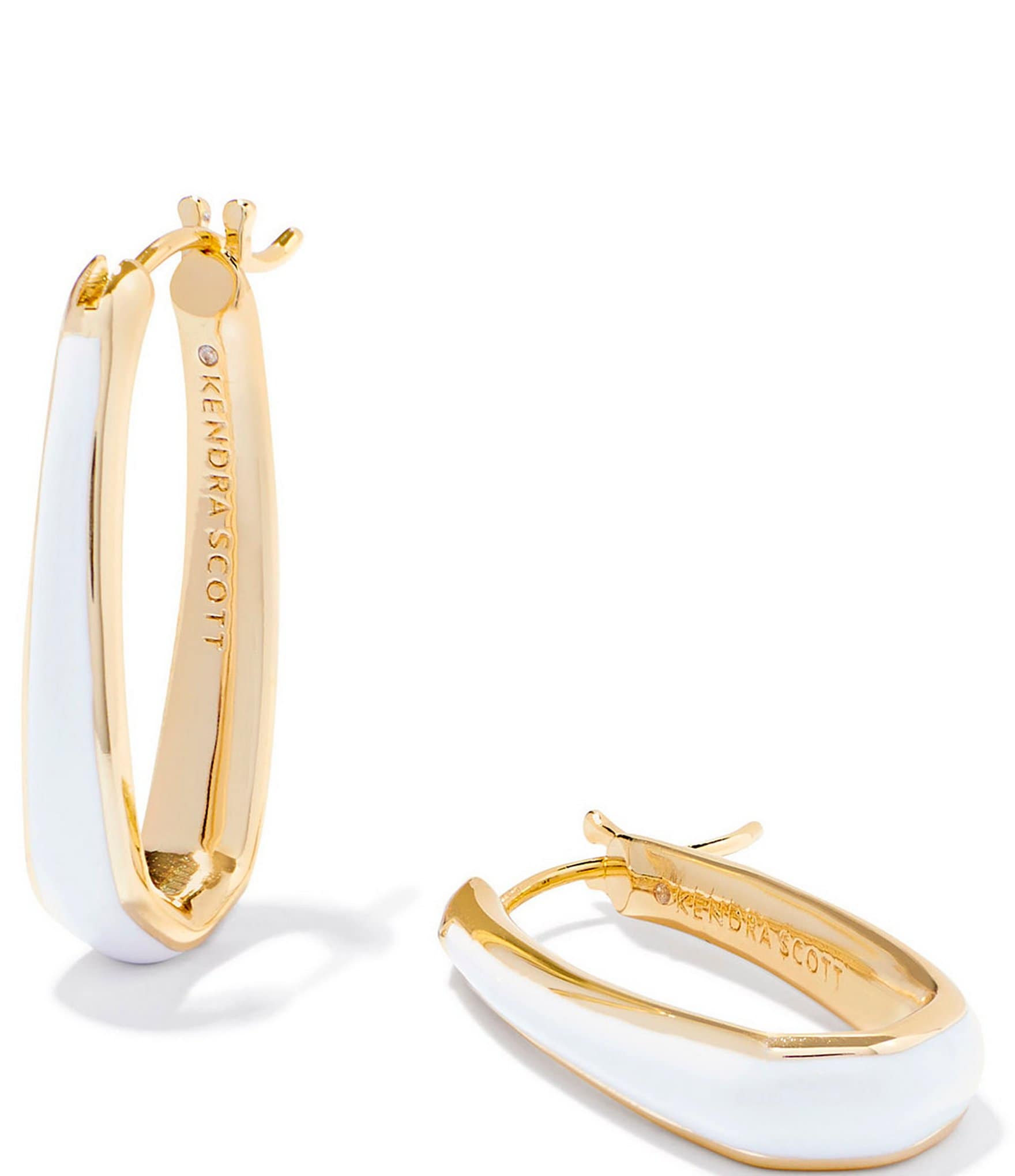 Kendra Scott Kelsey Gold Hoop Earrings