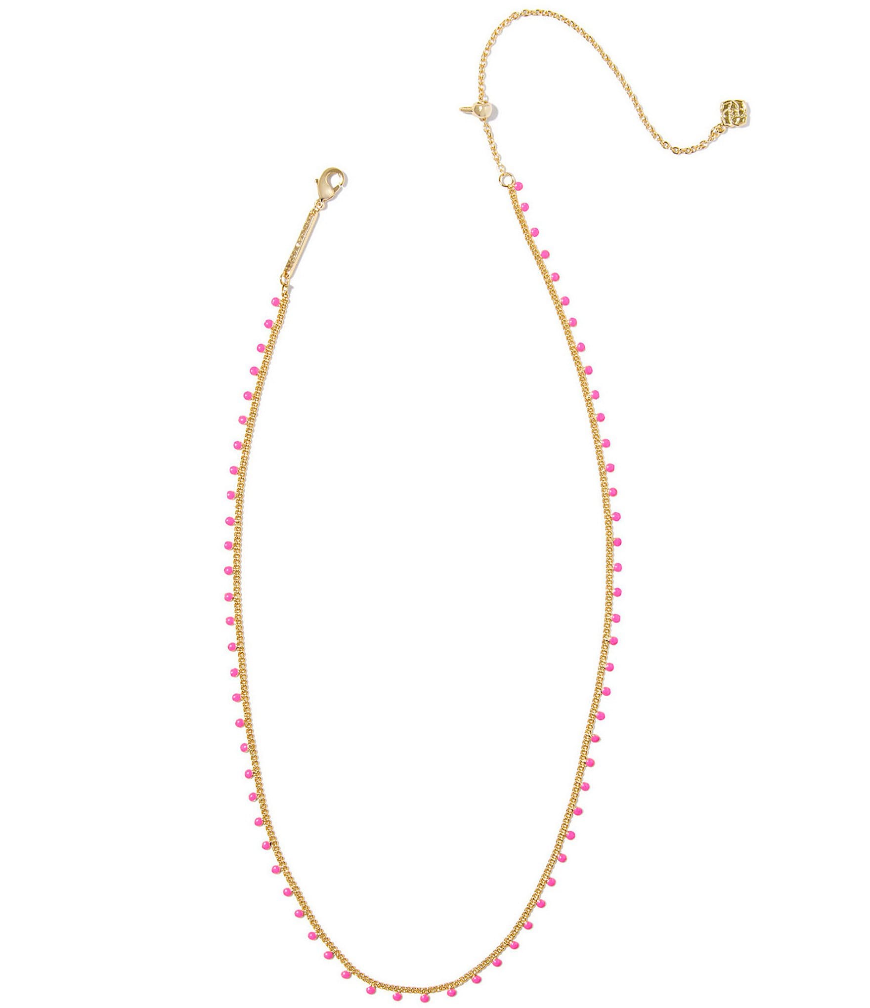 Kendra Scott Kelsey Gold Strand Collar Necklace