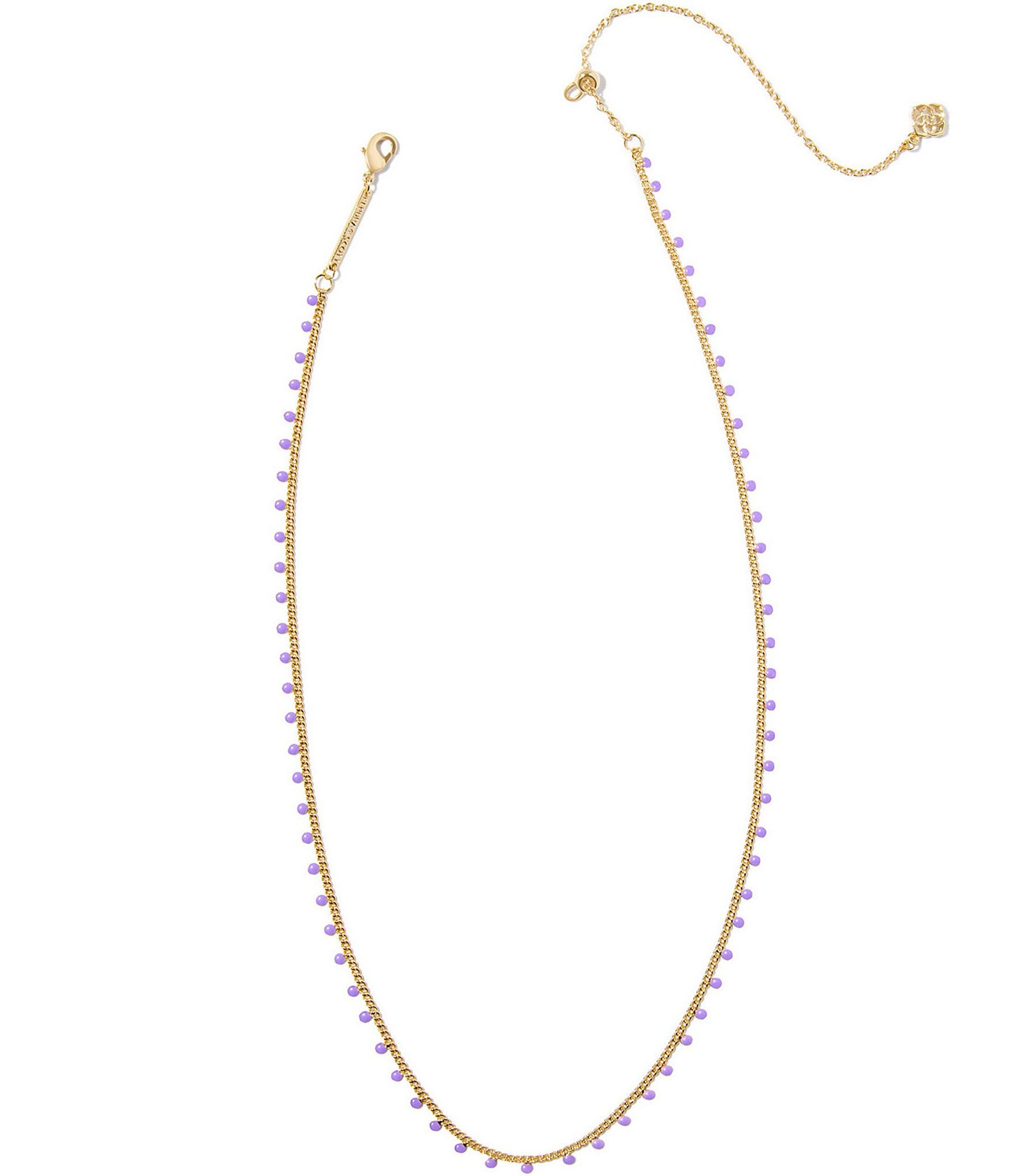 Kendra Scott Kelsey Gold Strand Collar Necklace