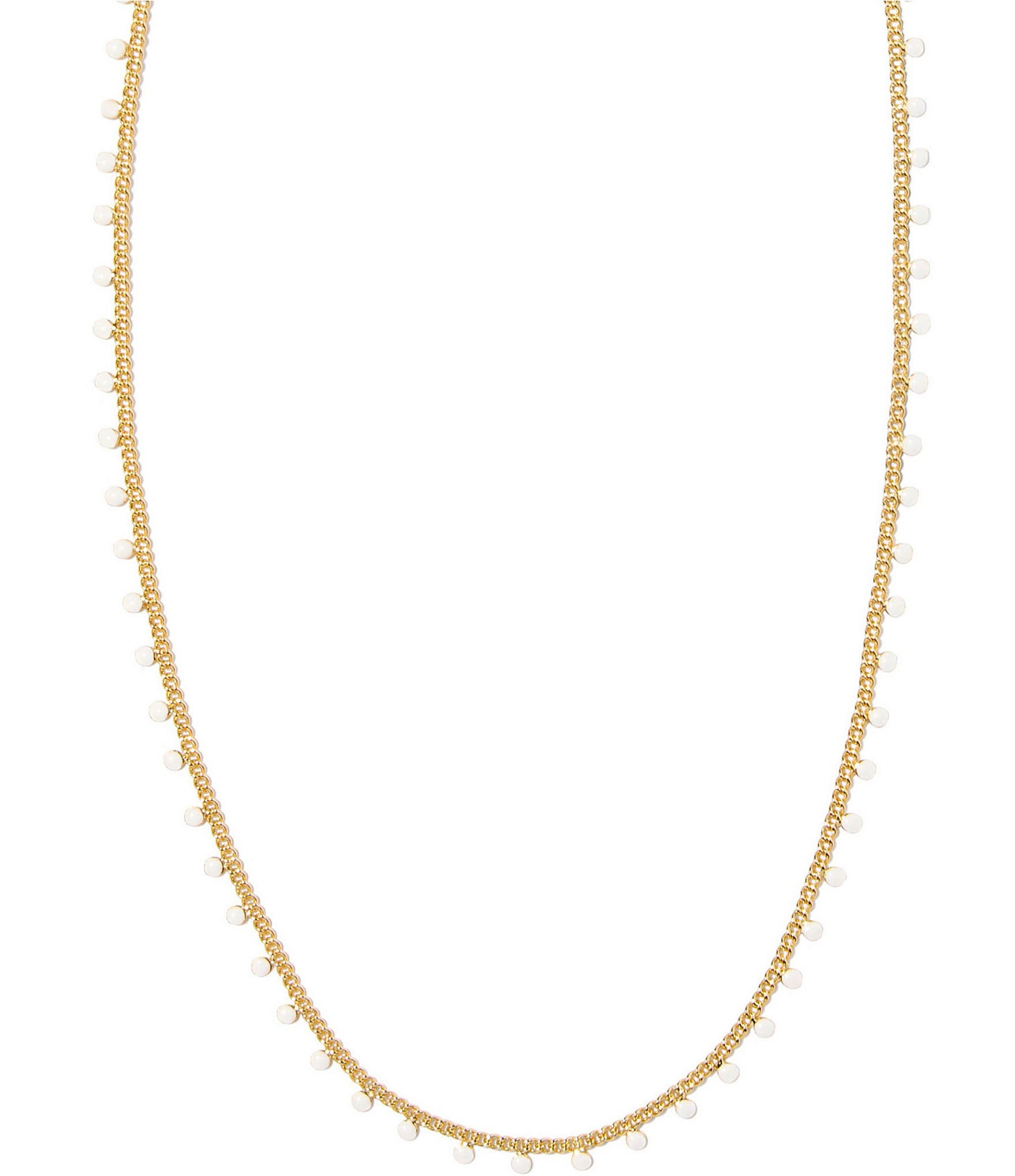 Kendra Scott Kelsey Gold Strand Collar Necklace