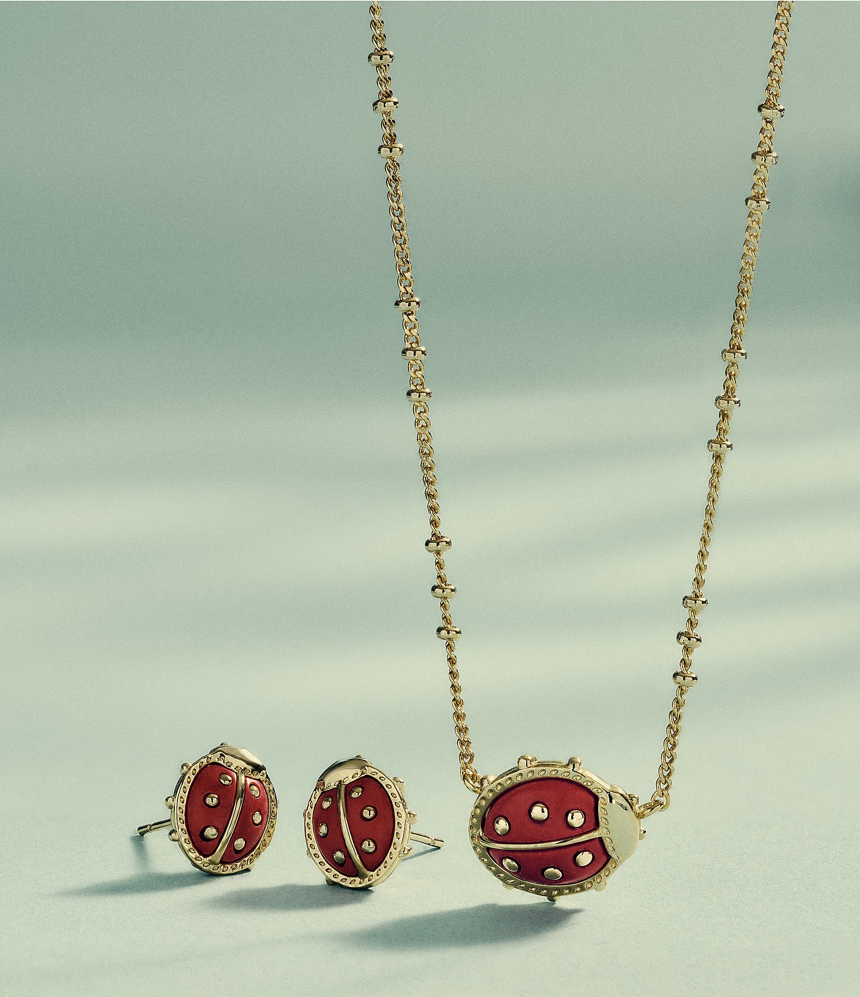 Kendra Scott Ladybug Short Pendant Necklace