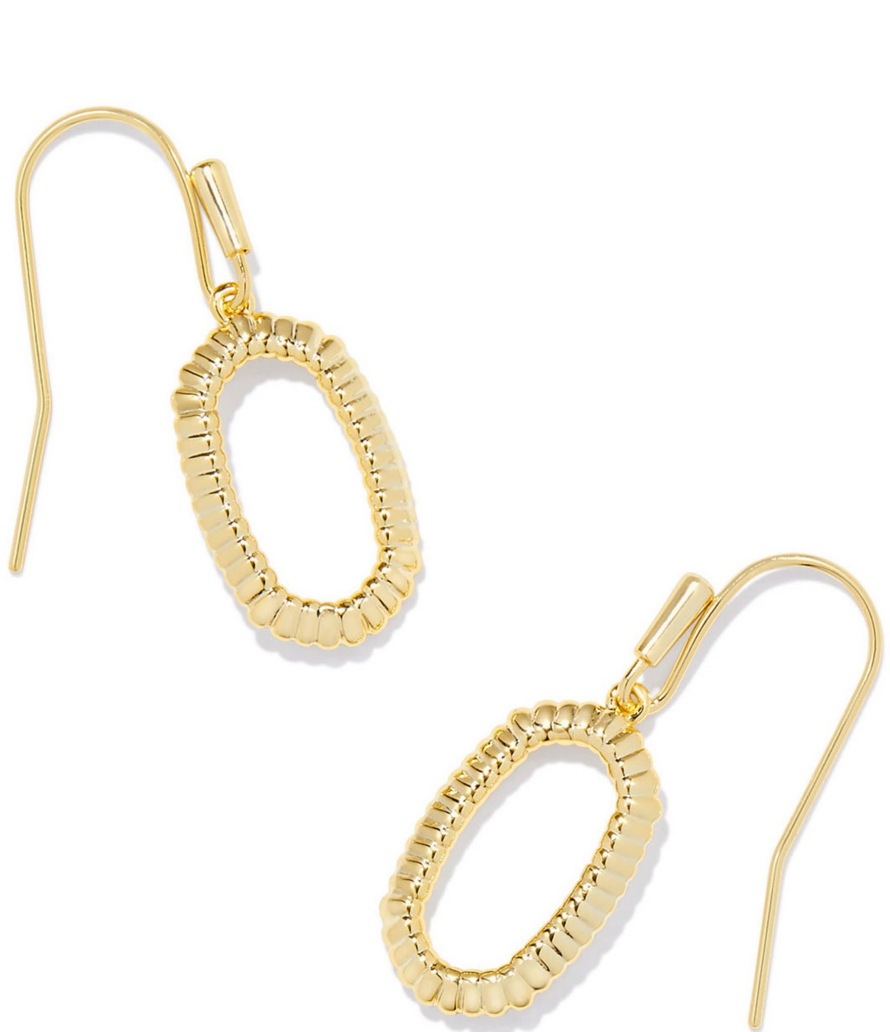 Kendra Scott Lee Ridge Open Frame Drop Earrings