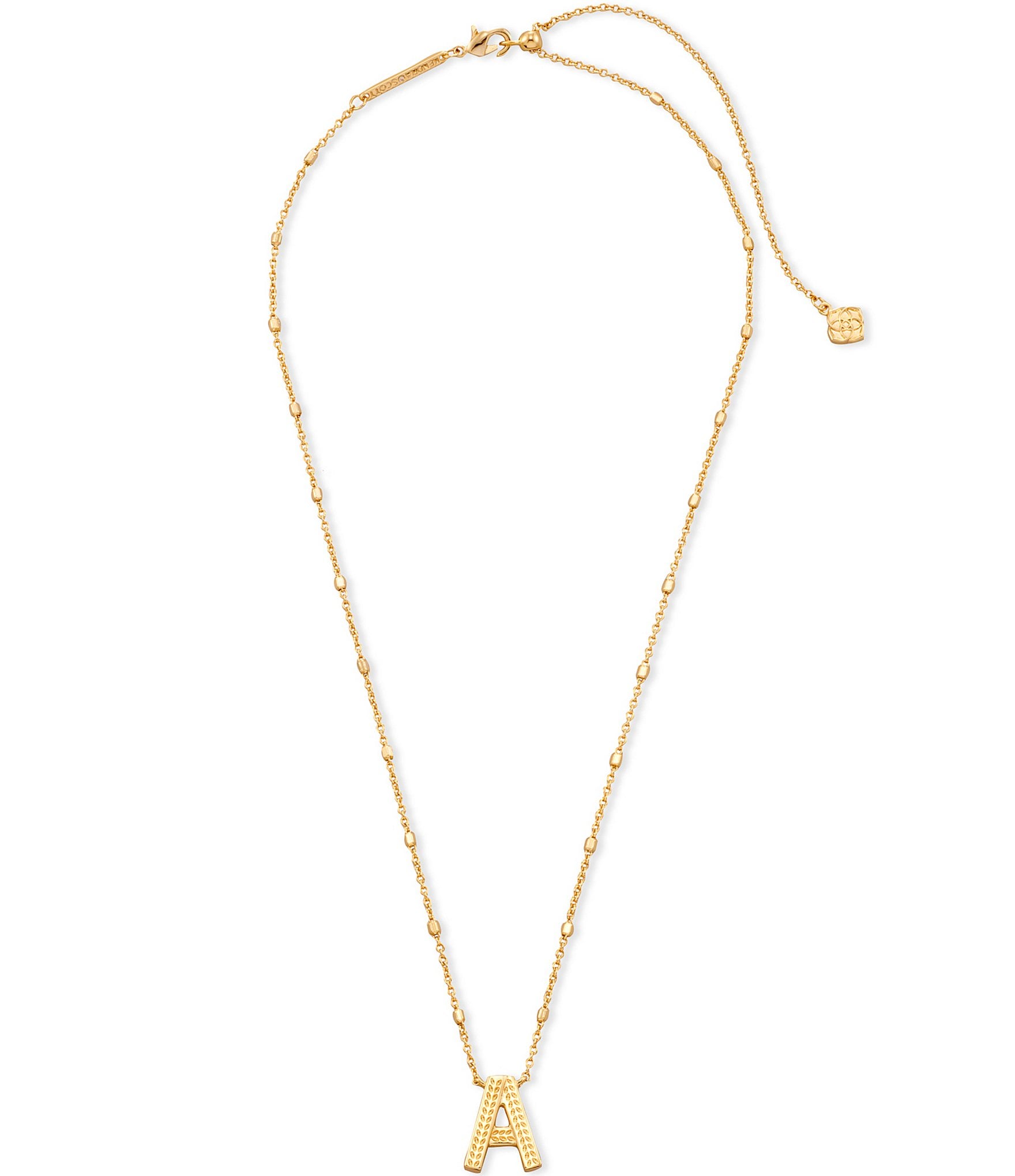 Kendra Scott Initial Pendant Necklace