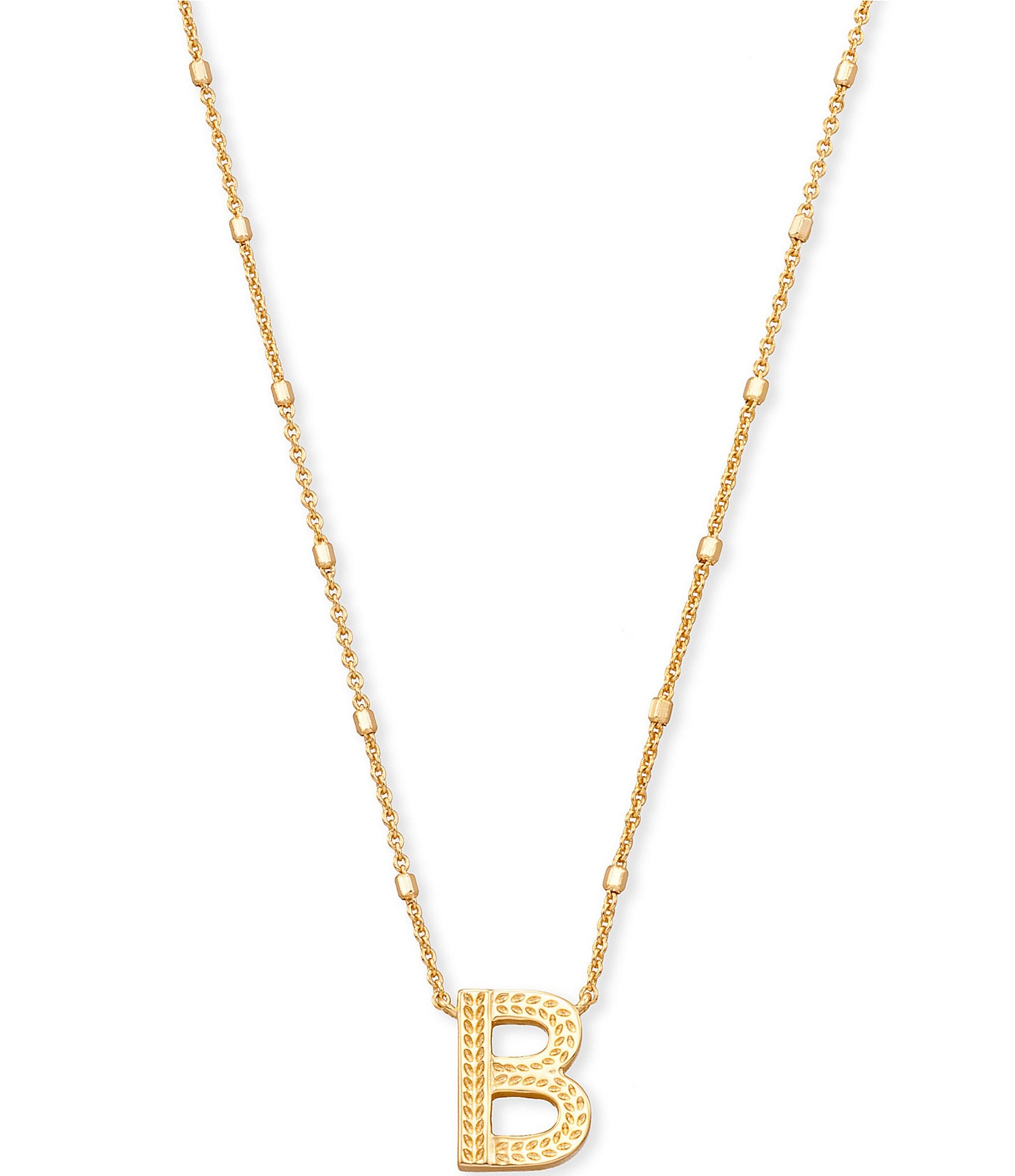 Kendra Scott Initial Pendant Necklace