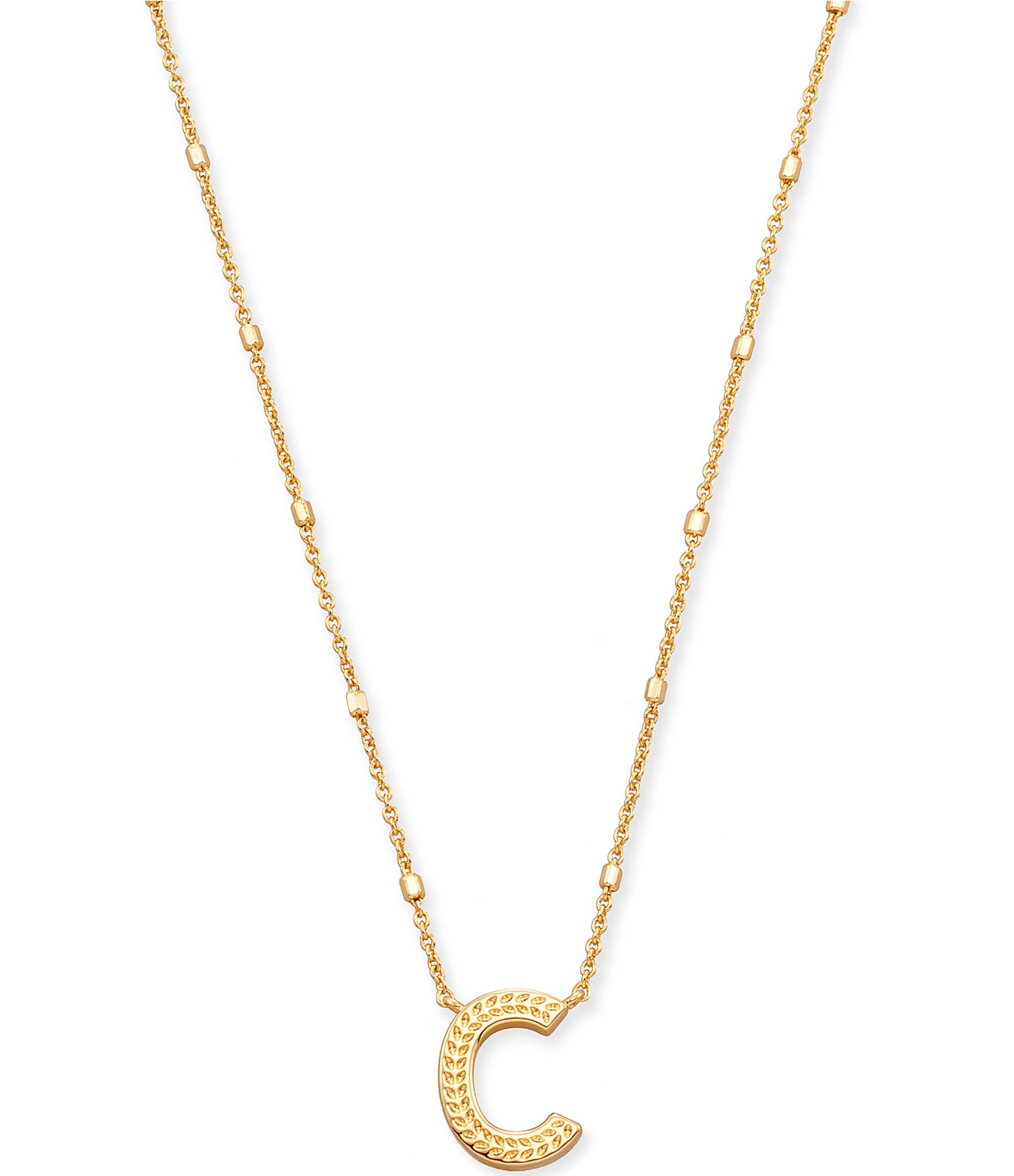 Kendra Scott Initial Pendant Necklace