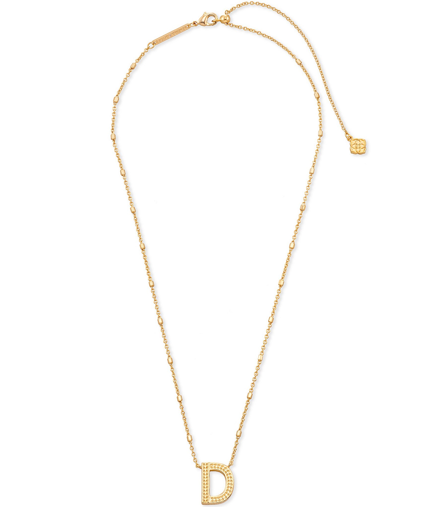 Kendra Scott Initial Pendant Necklace