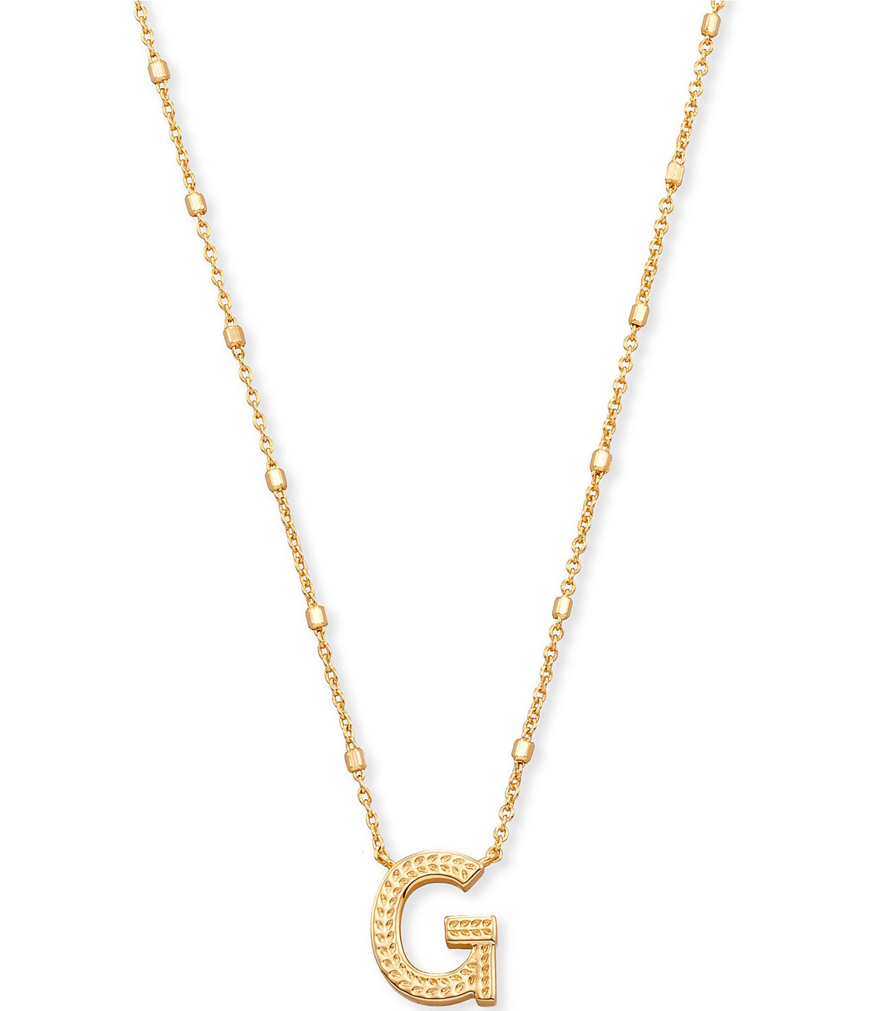 Kendra Scott Initial Pendant Necklace