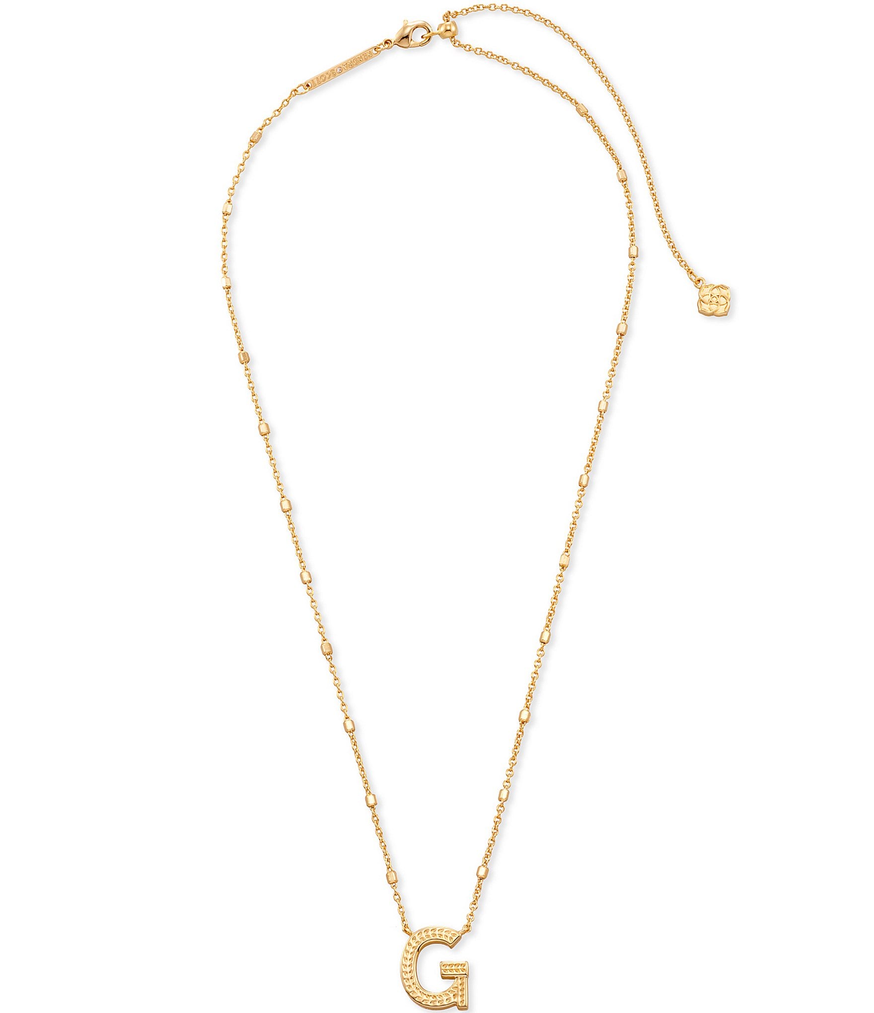 Kendra Scott Initial Pendant Necklace