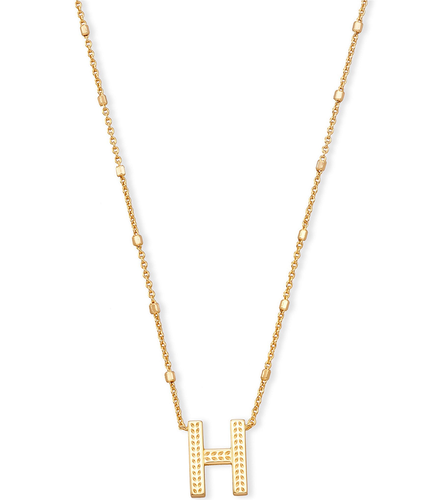 Kendra Scott Initial Pendant Necklace