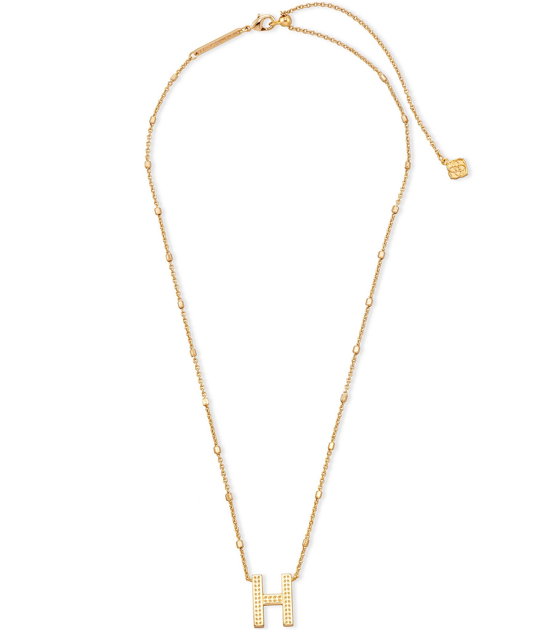 Kendra Scott Initial Pendant Necklace