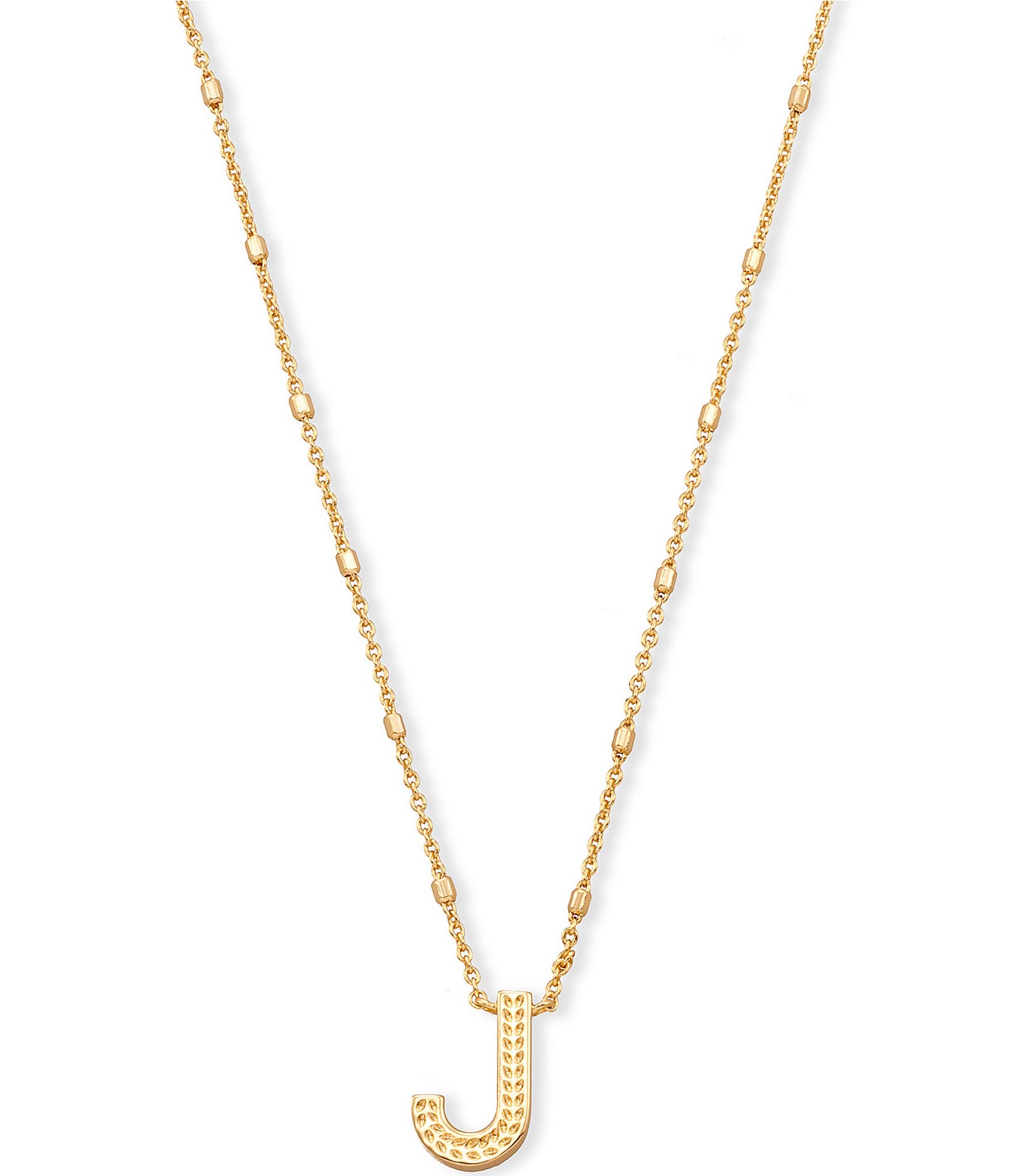 Kendra Scott Initial Pendant Necklace