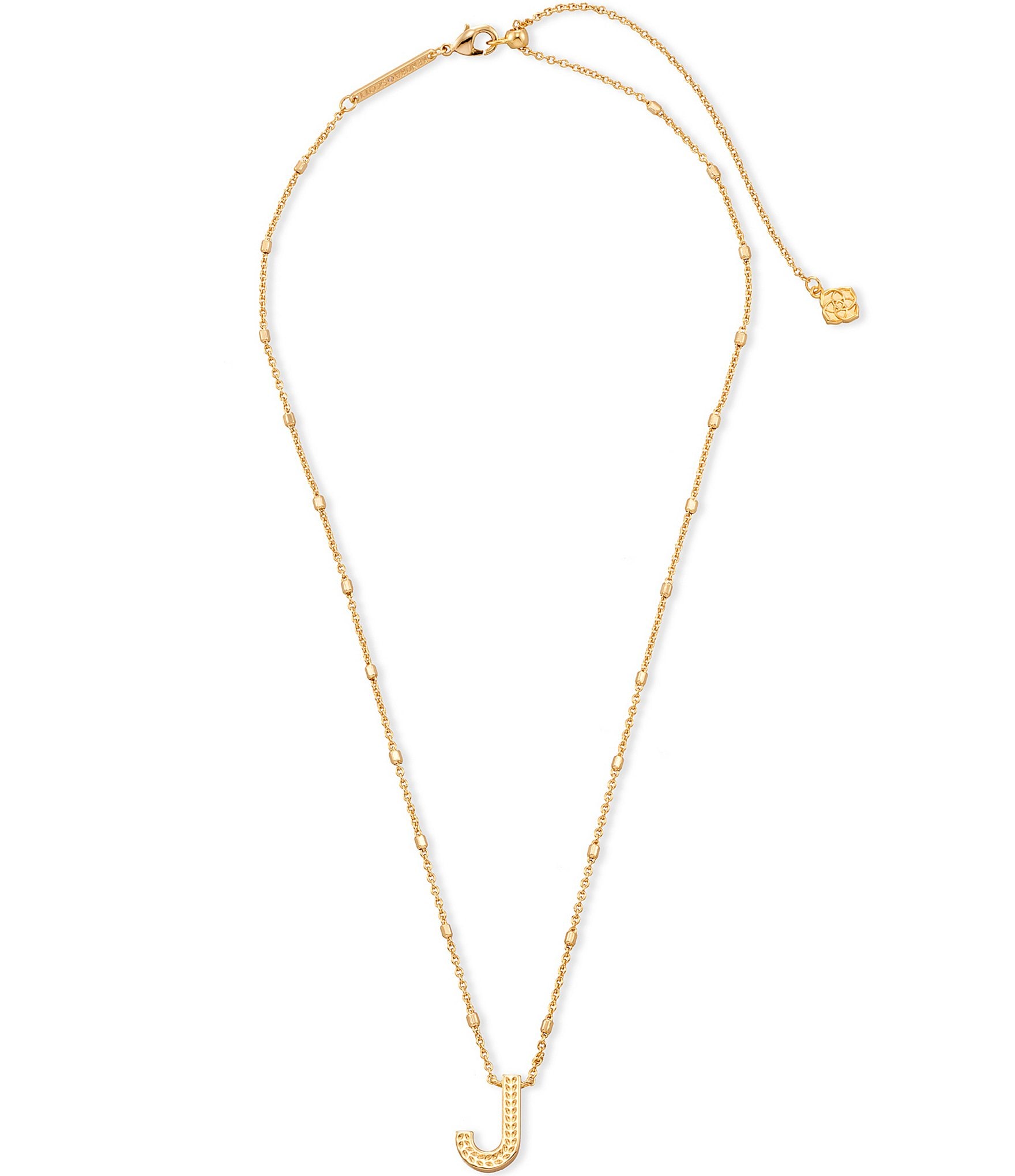 Kendra Scott Initial Pendant Necklace