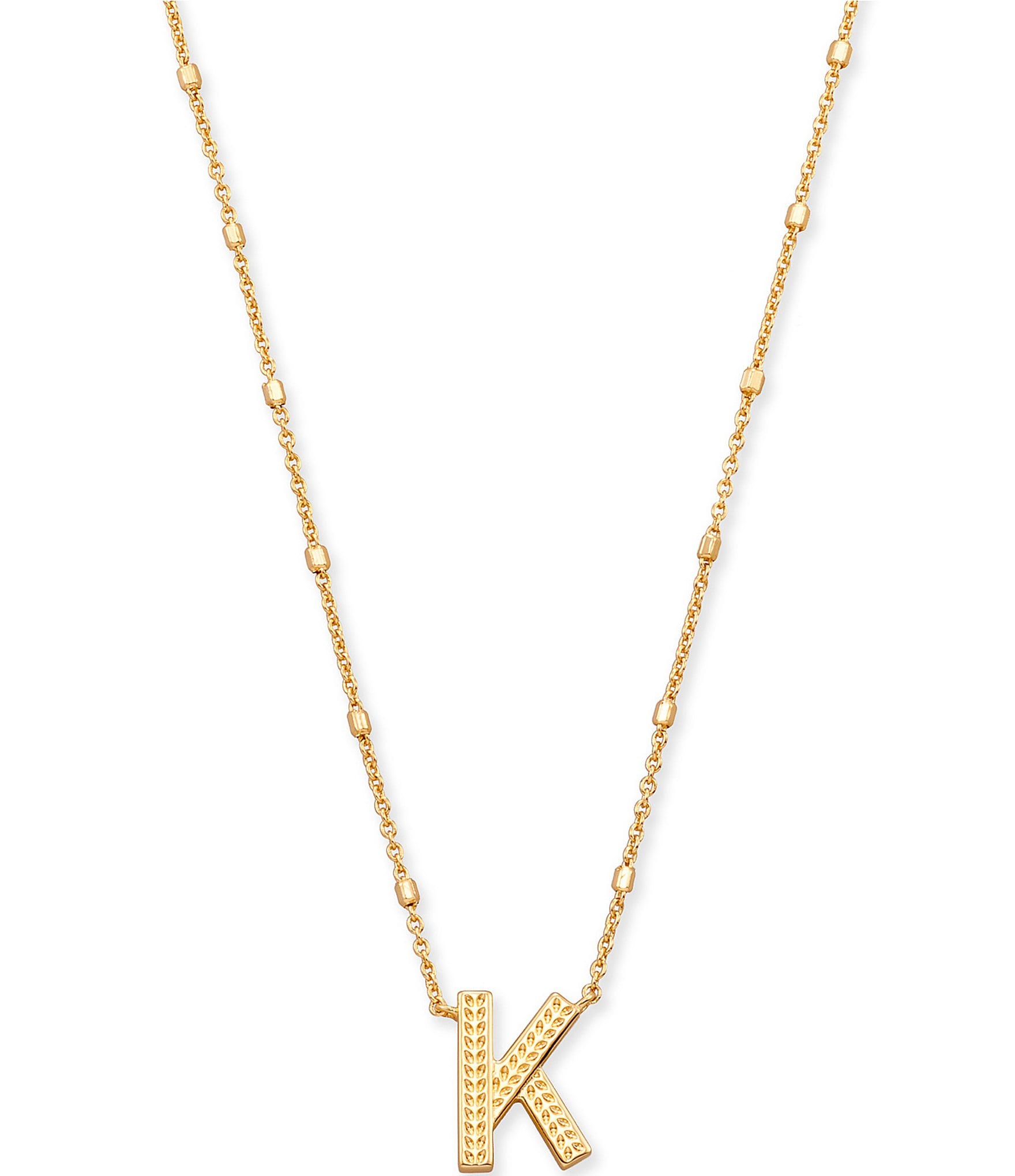 Kendra Scott Initial Pendant Necklace