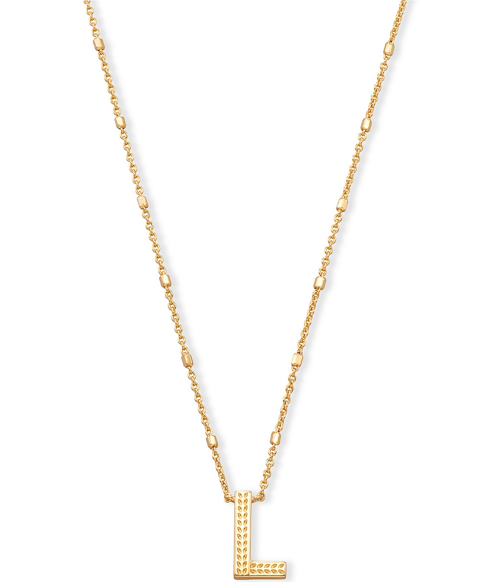 Kendra Scott Initial Pendant Necklace