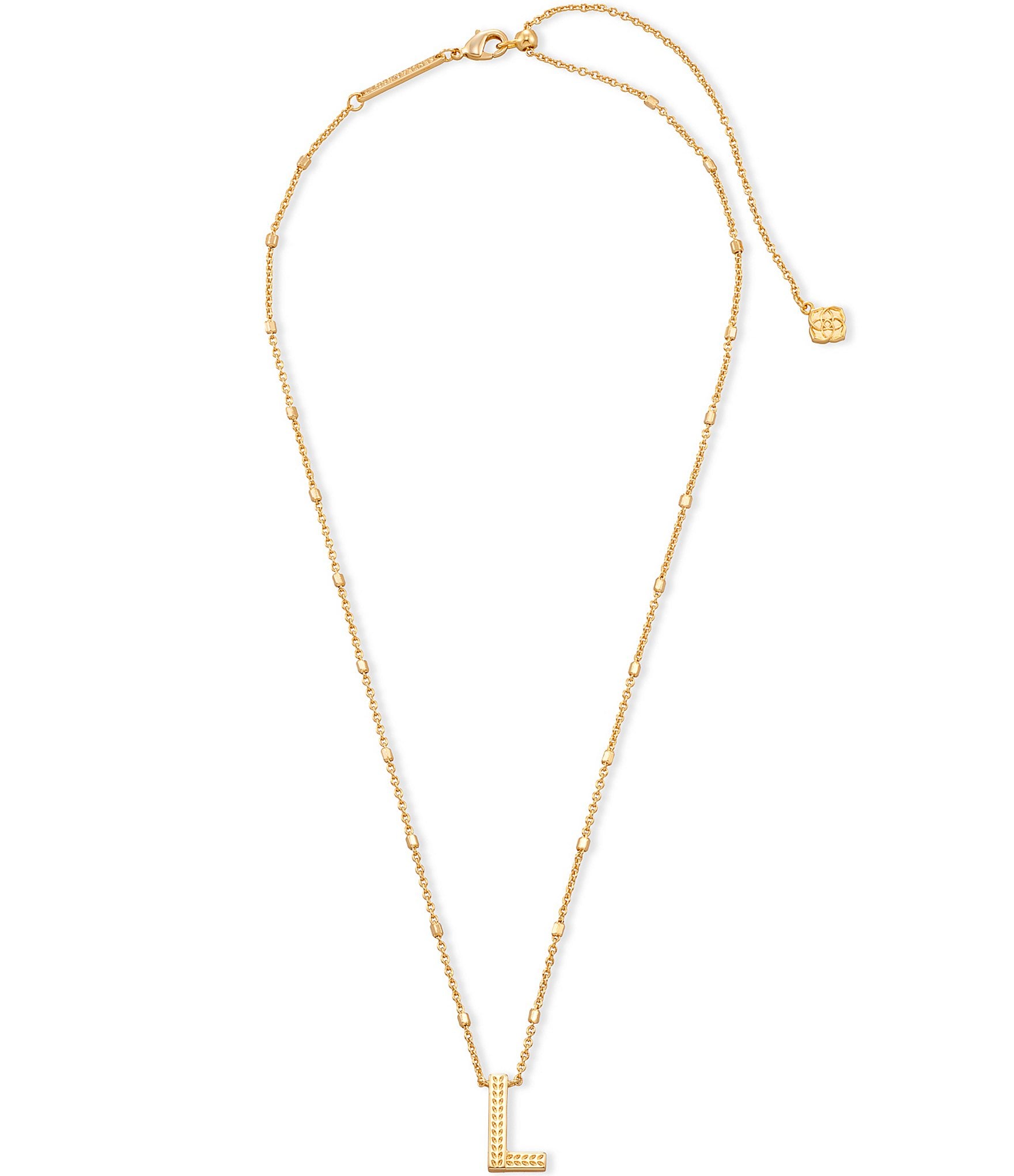 Kendra Scott Initial Pendant Necklace