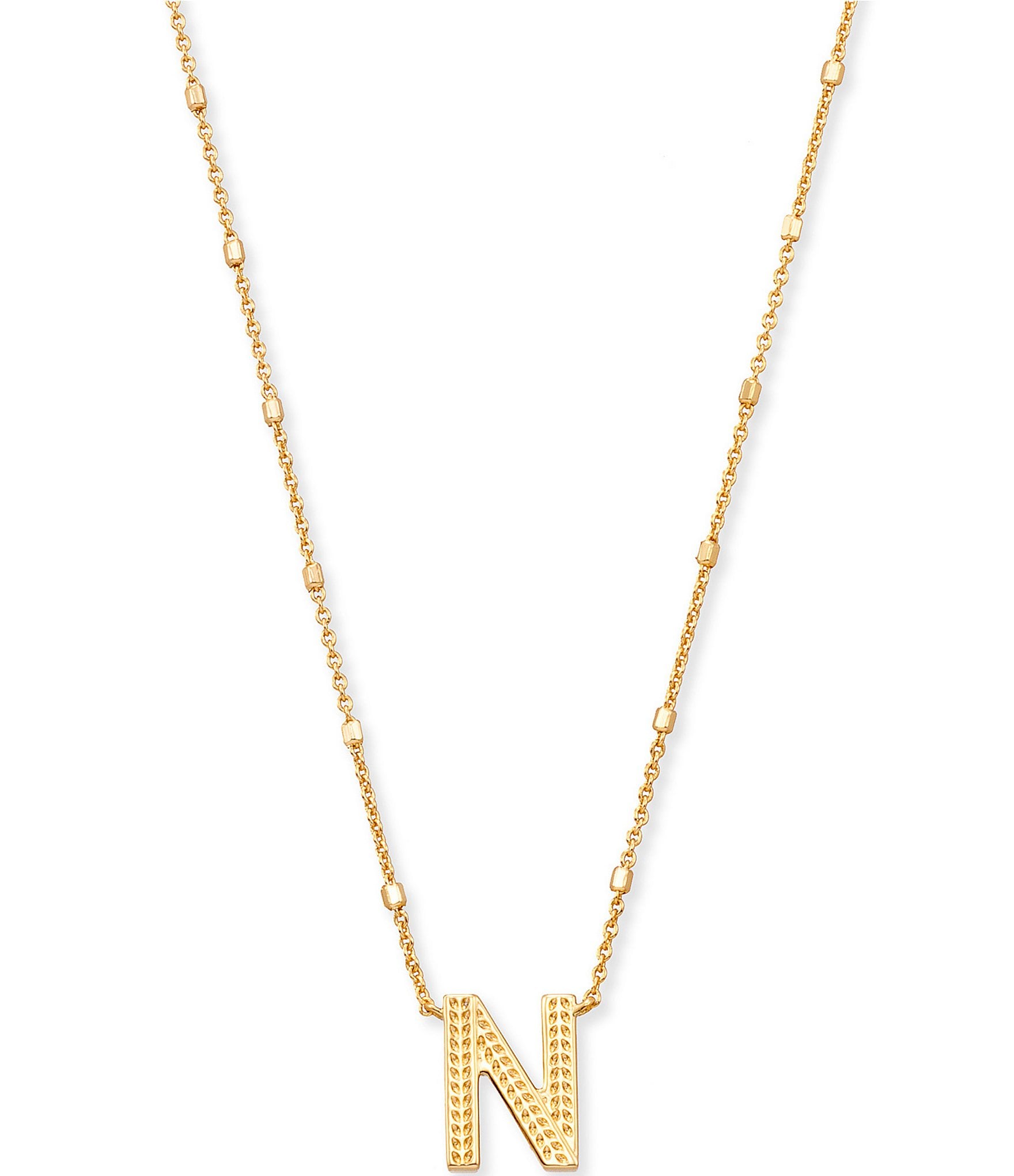 Kendra Scott Initial Pendant Necklace