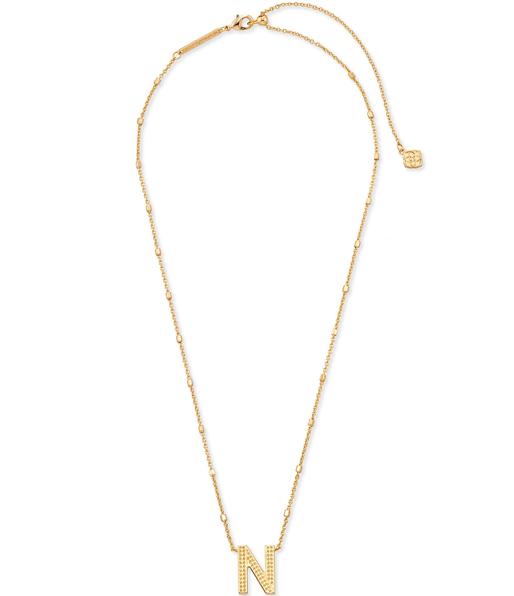 Kendra Scott Initial Pendant Necklace