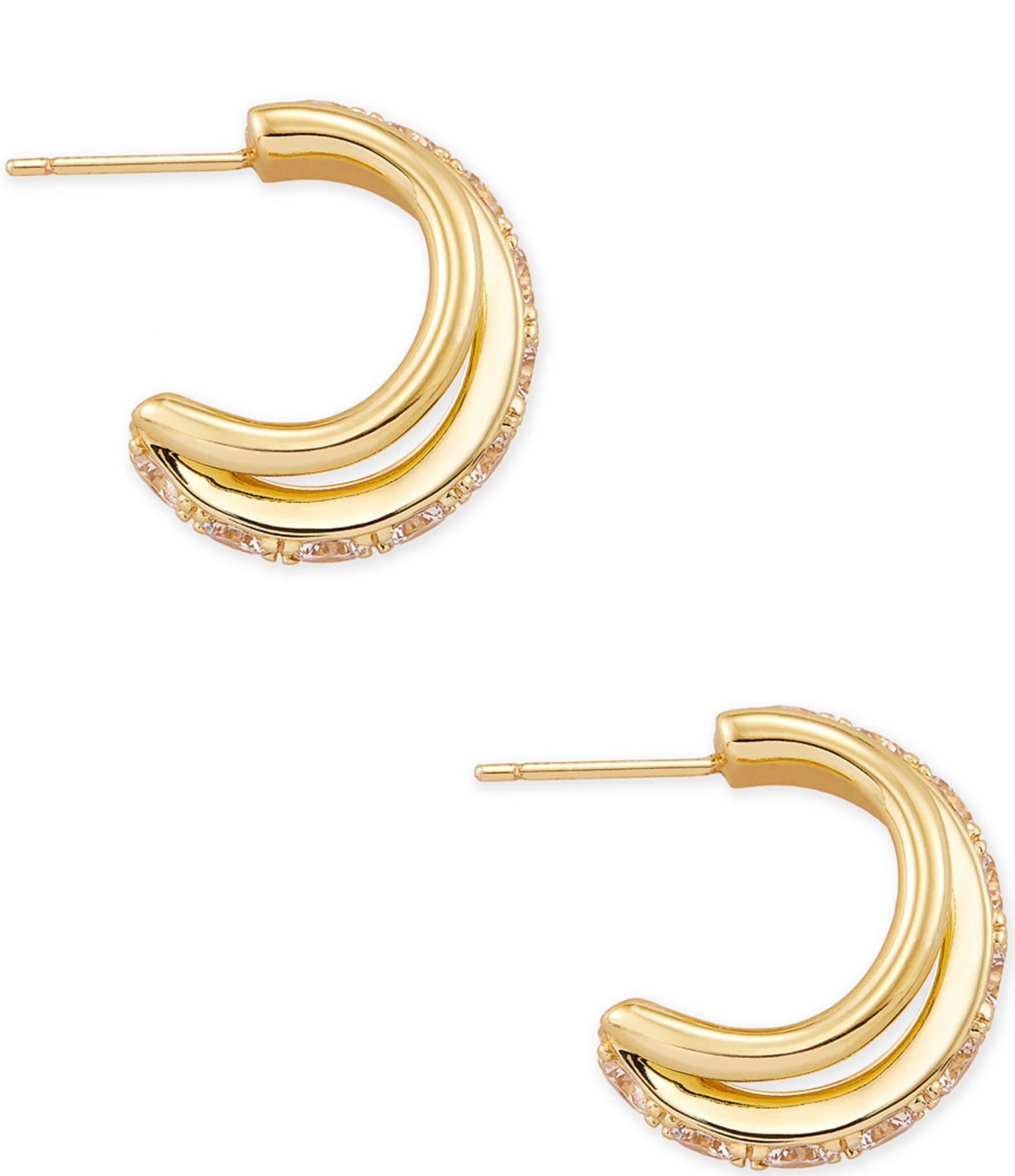 Kendra Scott Livy Huggie Hoop Earrings