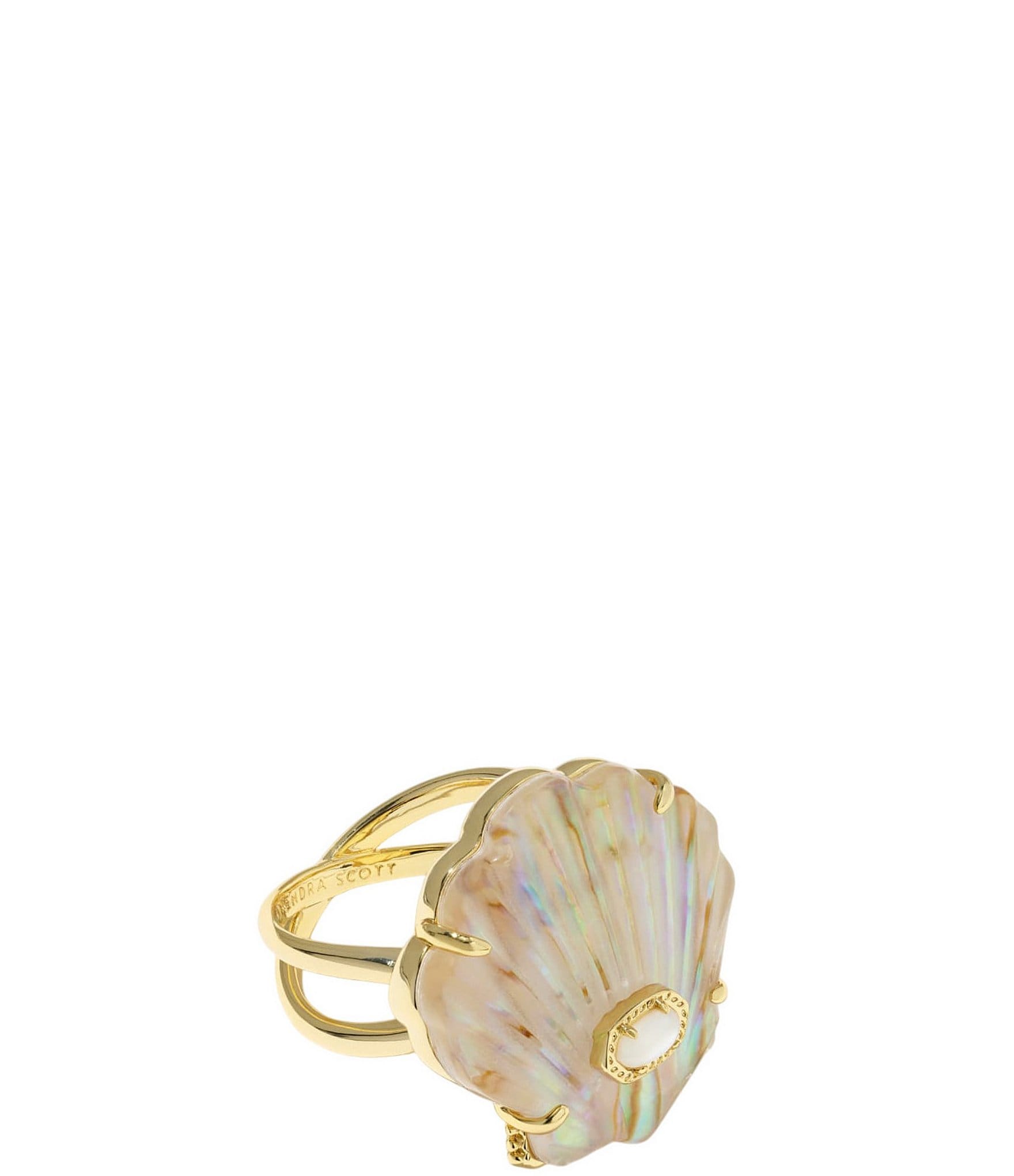 Kendra Scott Lucia Shell Cocktail Ring