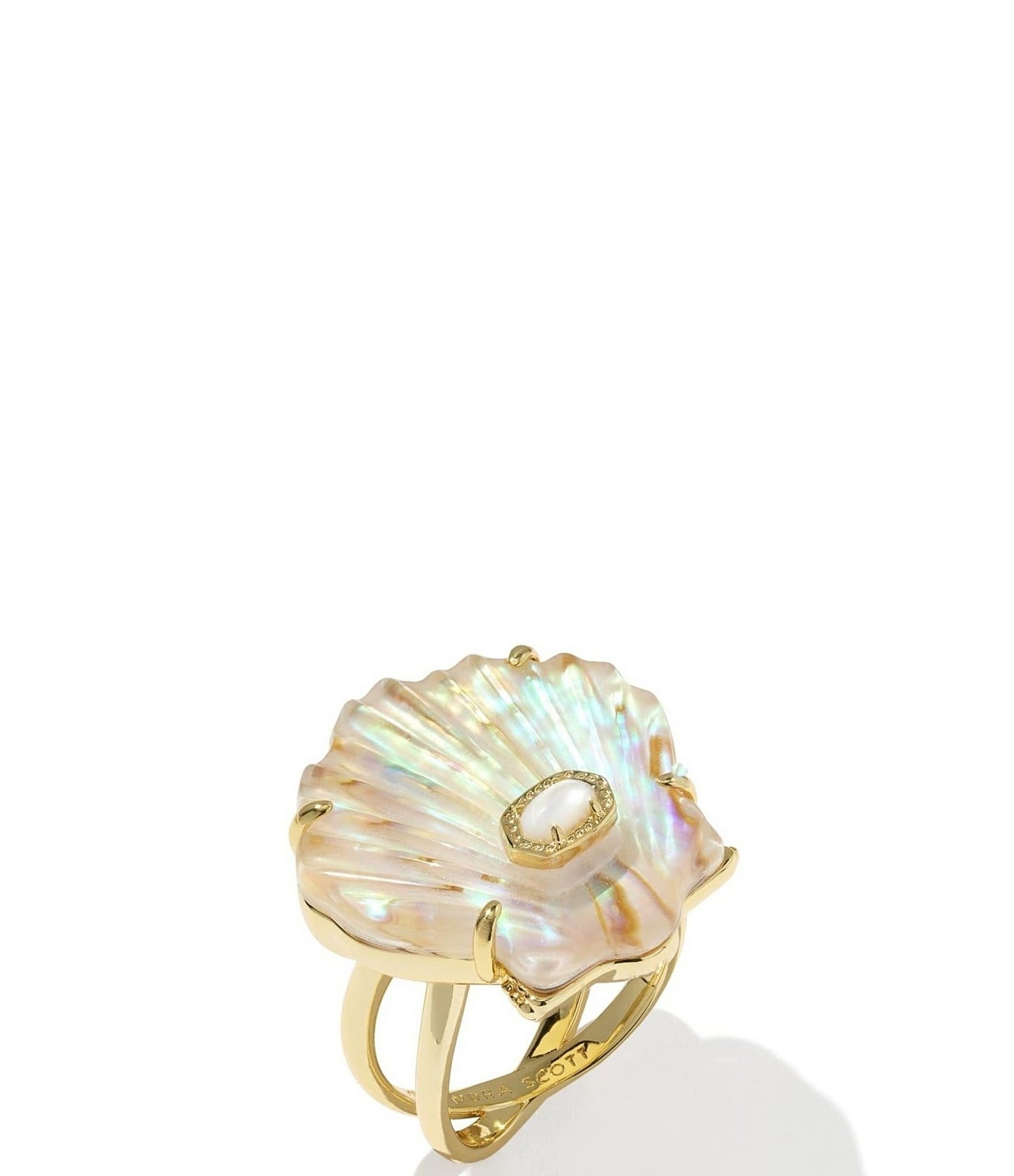 Kendra Scott Lucia Shell Cocktail Ring