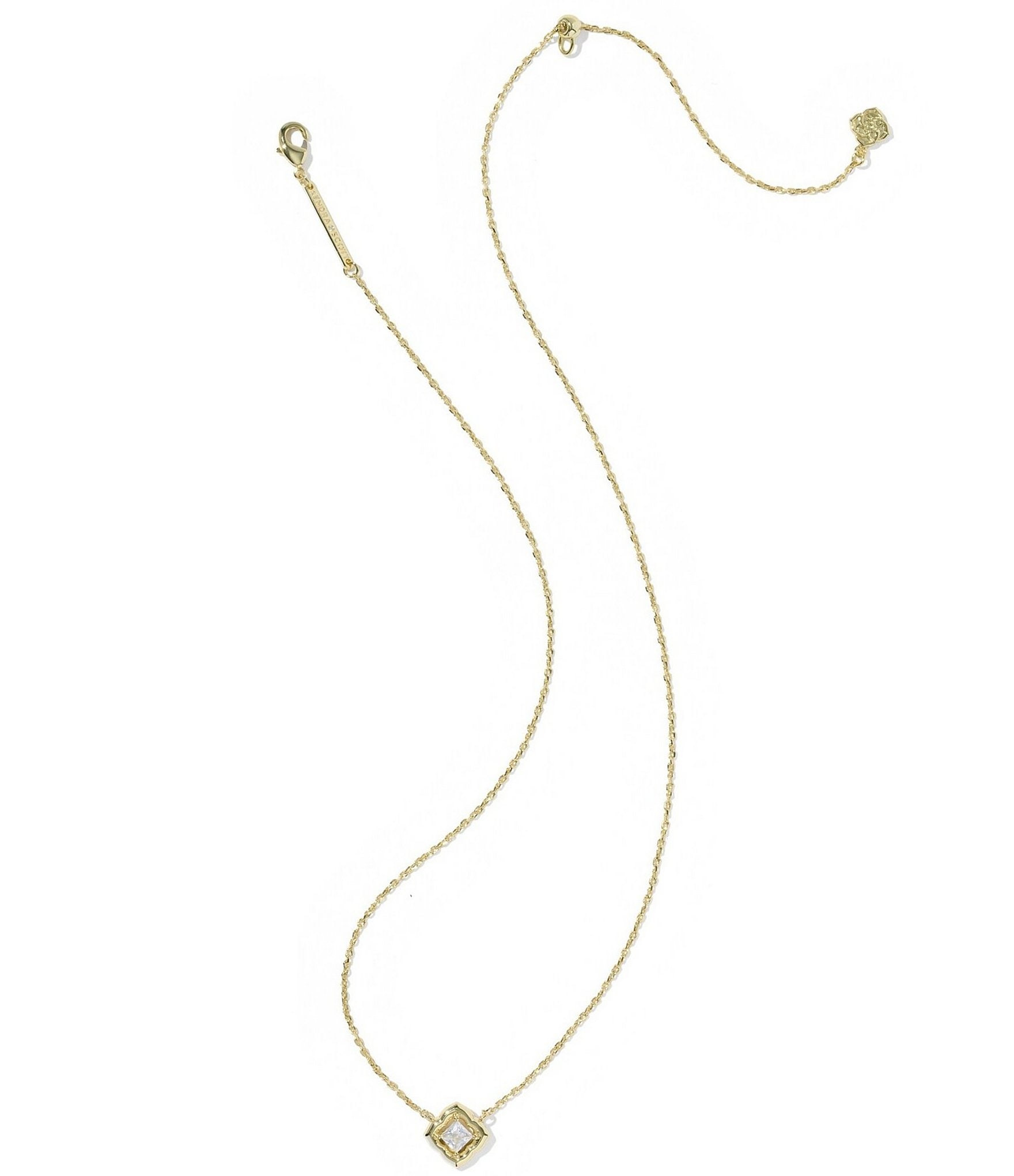 Kendra Scott Mallory Crystal Short Pendant Necklace