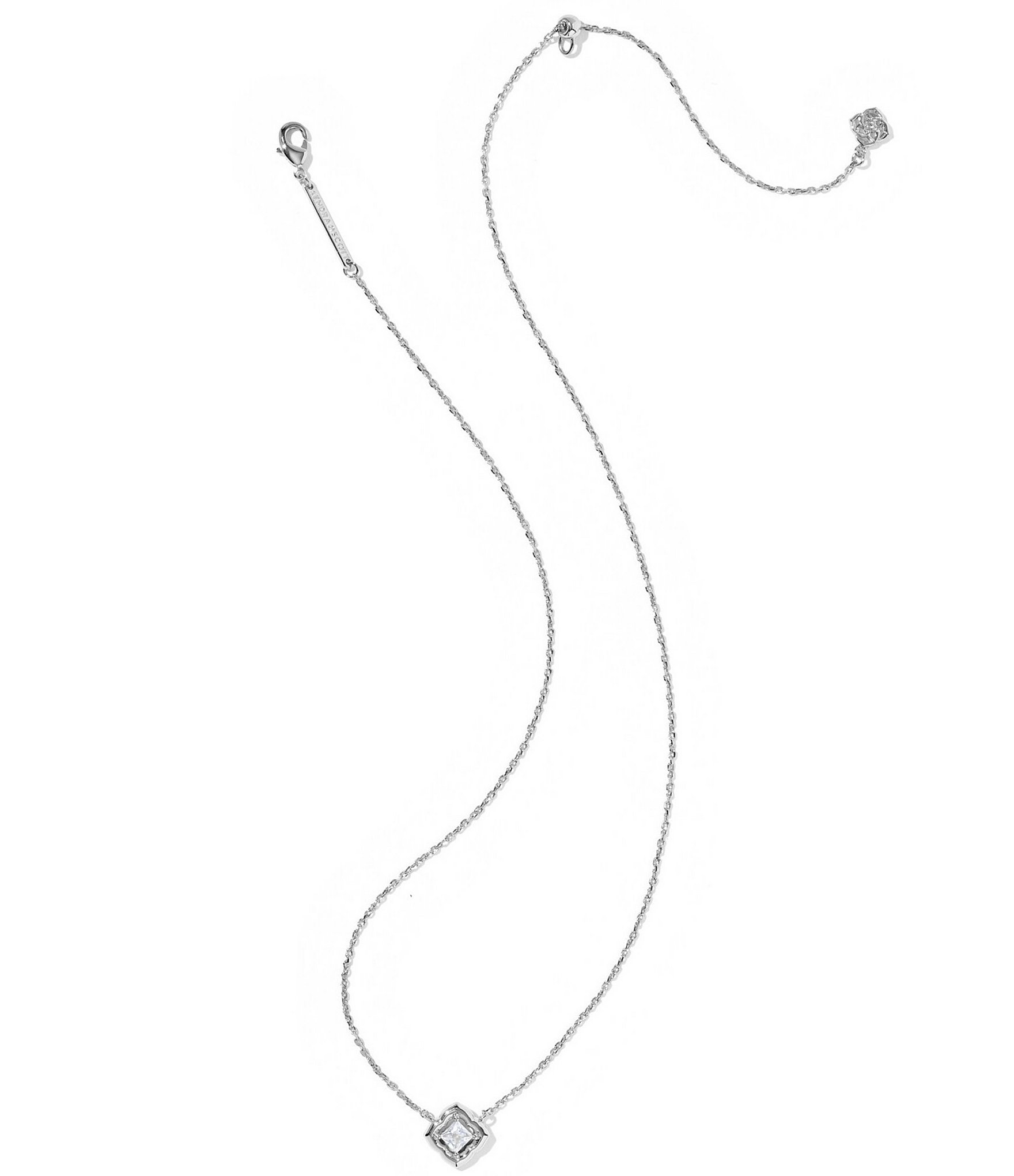 Kendra Scott Mallory Crystal Short Pendant Necklace