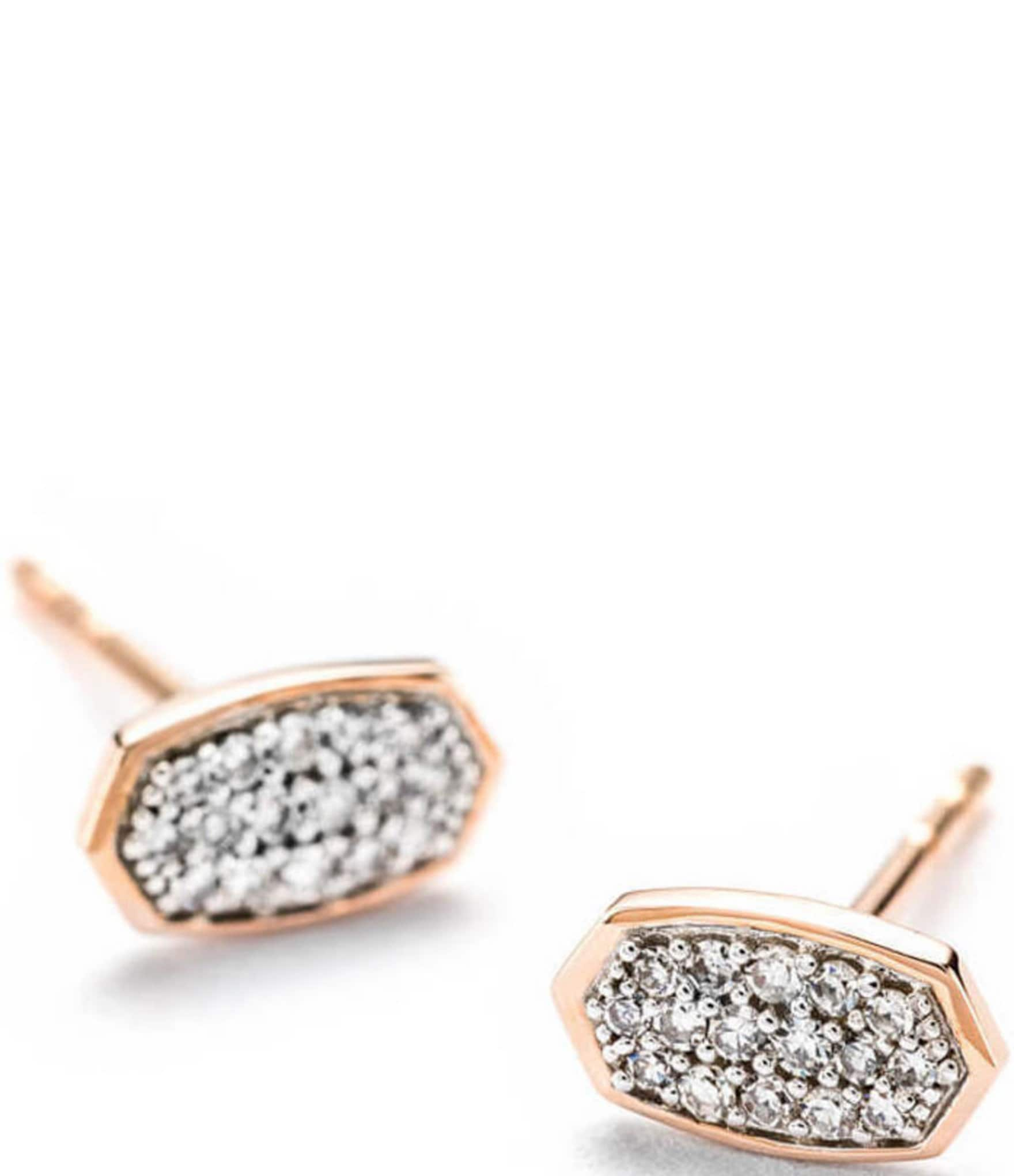 Kendra scott rose on sale gold stud earrings