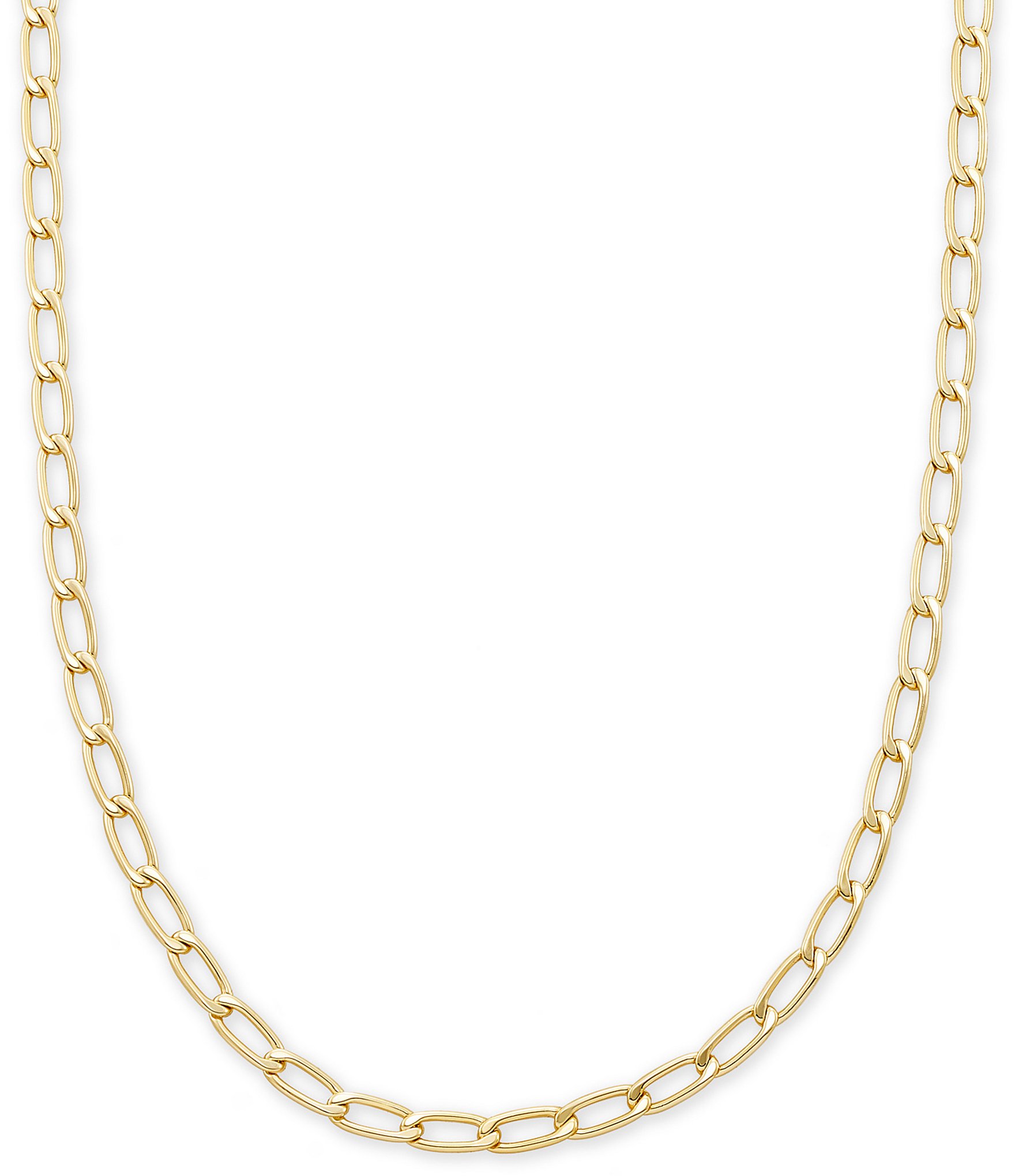 Kendra Scott Merrick Paperclip Chain Necklace