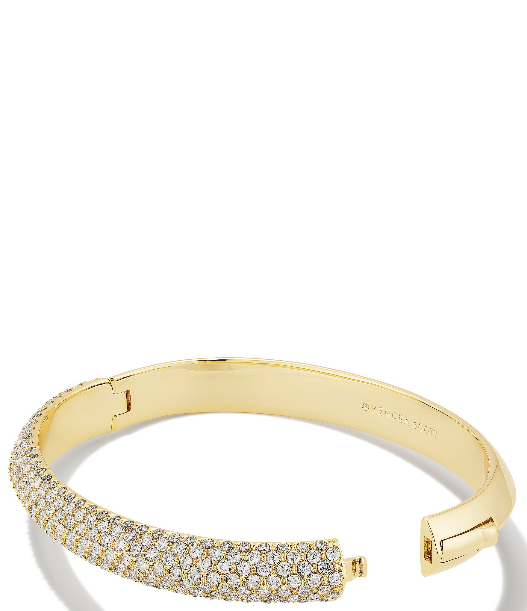 Kendra Scott Crystal Mikki Pave Bangle Bracelet