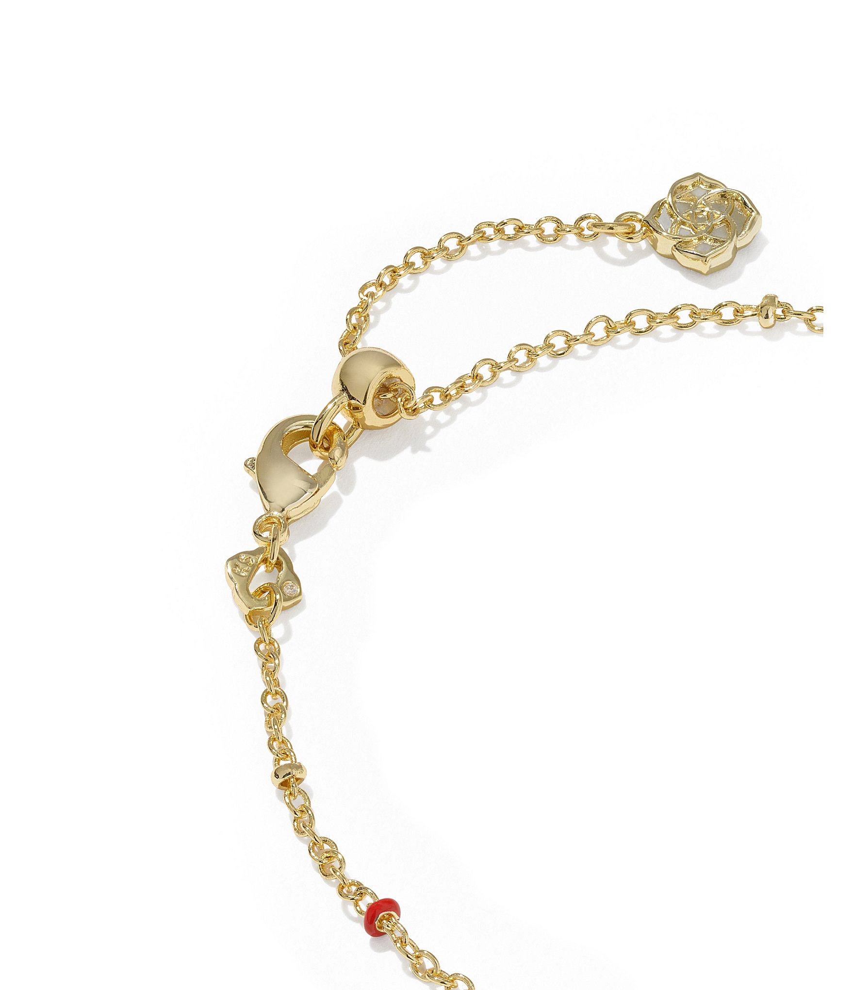 Kendra Scott Mini Cassidy Star Americana Delicate Line Bracelet