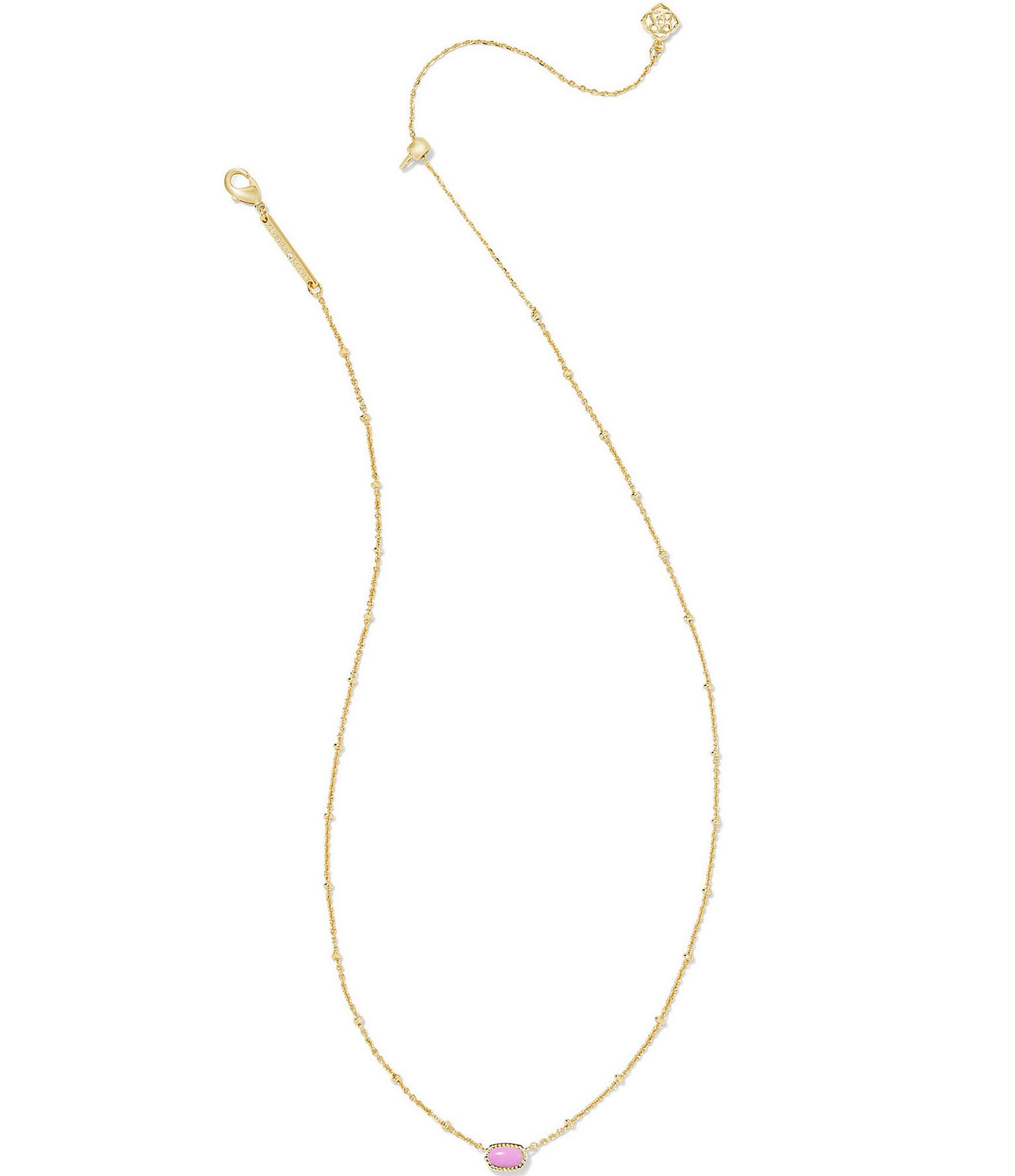 Kendra Scott Mini Elisa Satellite 14K Gold Short Pendant Necklace