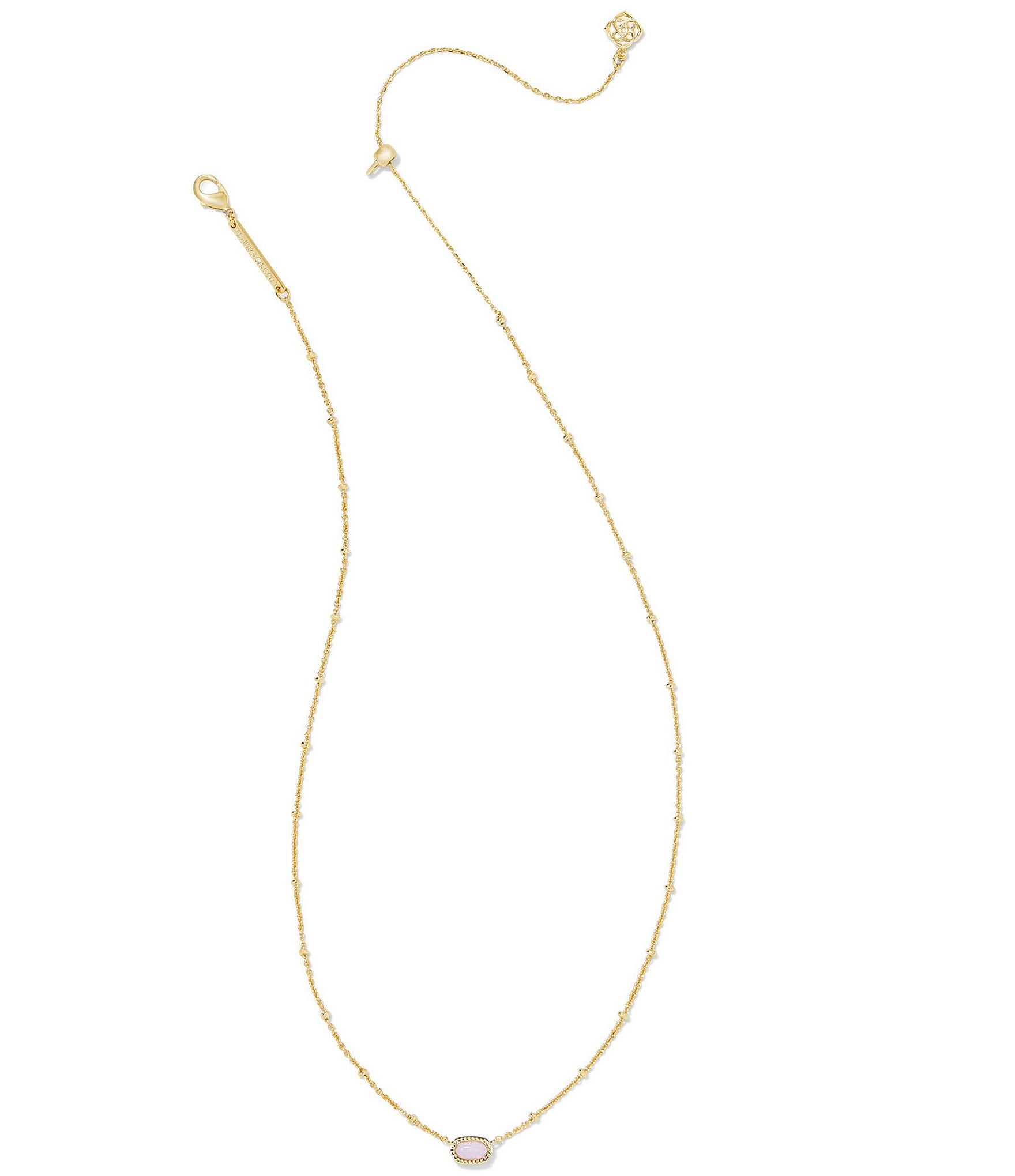 Kendra Scott Mini Elisa Satellite 14K Gold Short Pendant Necklace