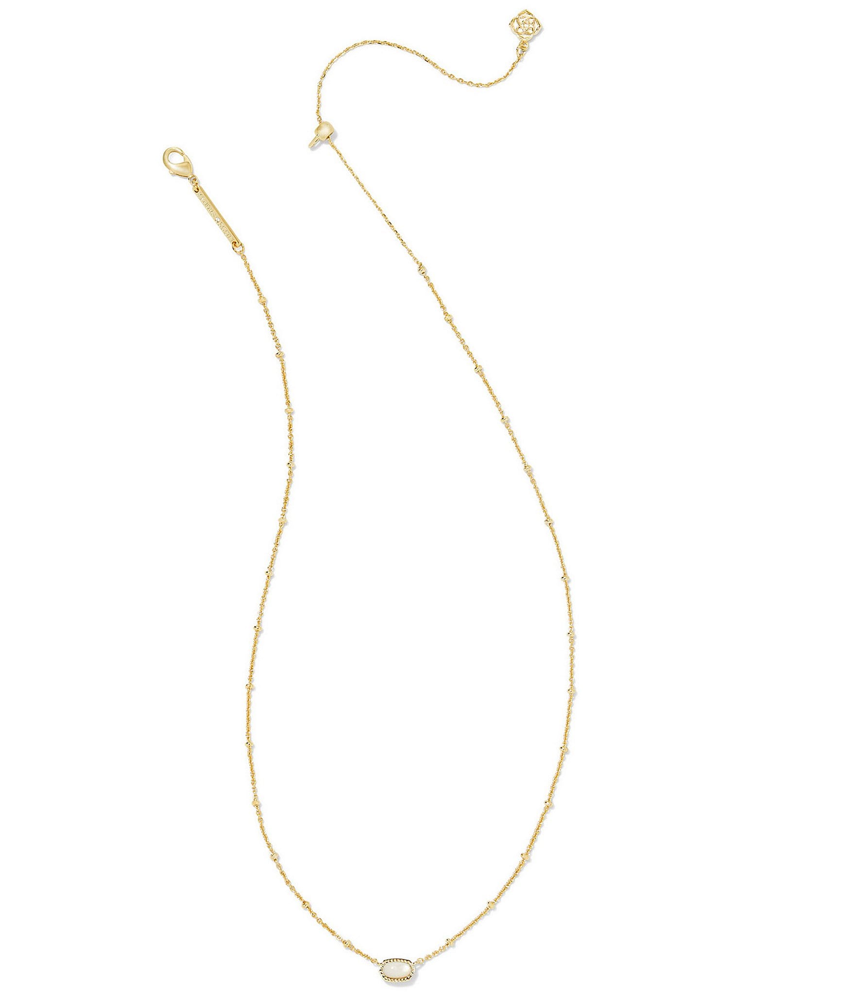 Kendra Scott Mini Elisa Satellite 14K Gold Short Pendant Necklace