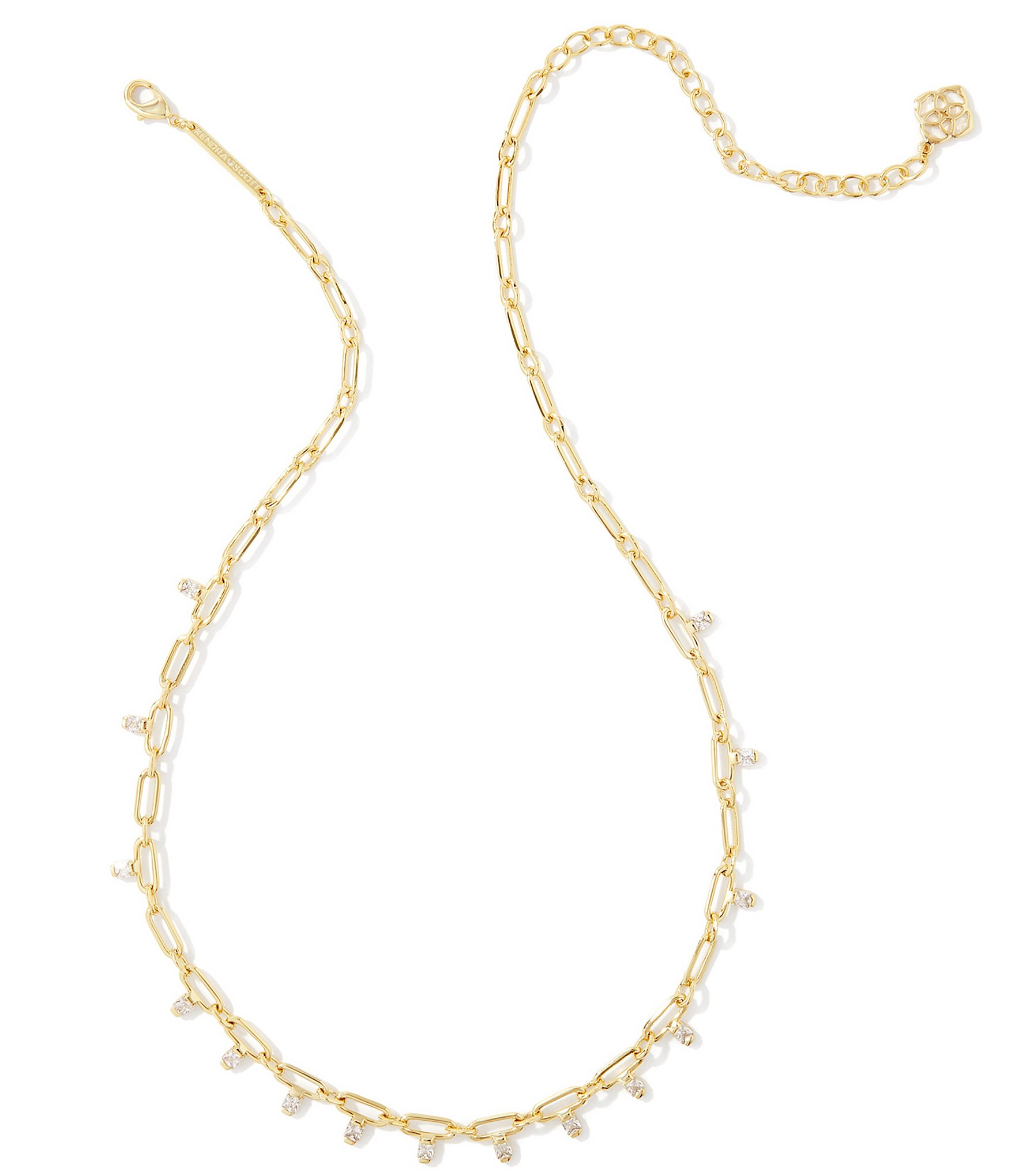 Kendra Scott Murphy Crystal Chain Necklace