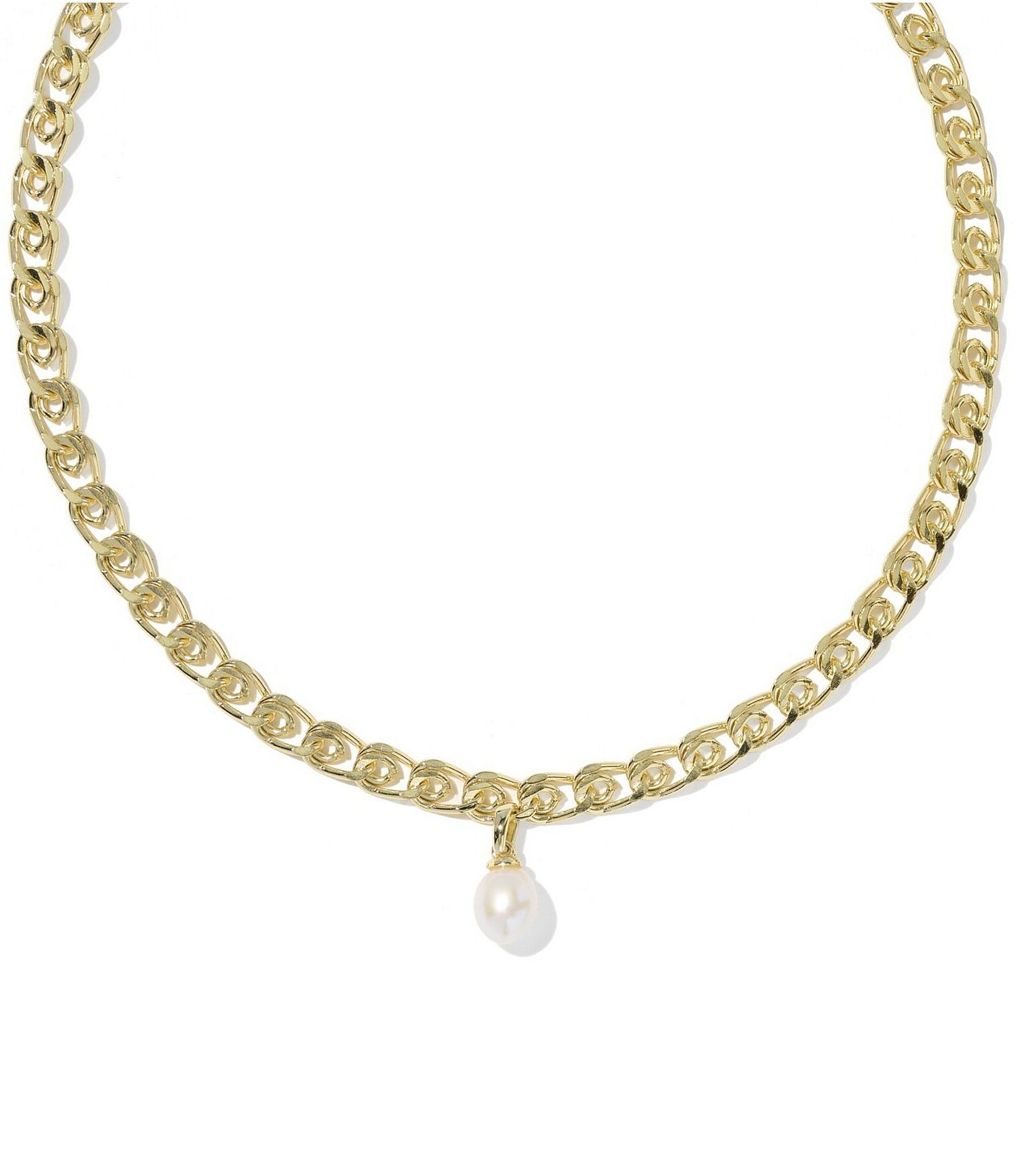 Kendra Scott Oakland Pearl Short Pendant Necklace