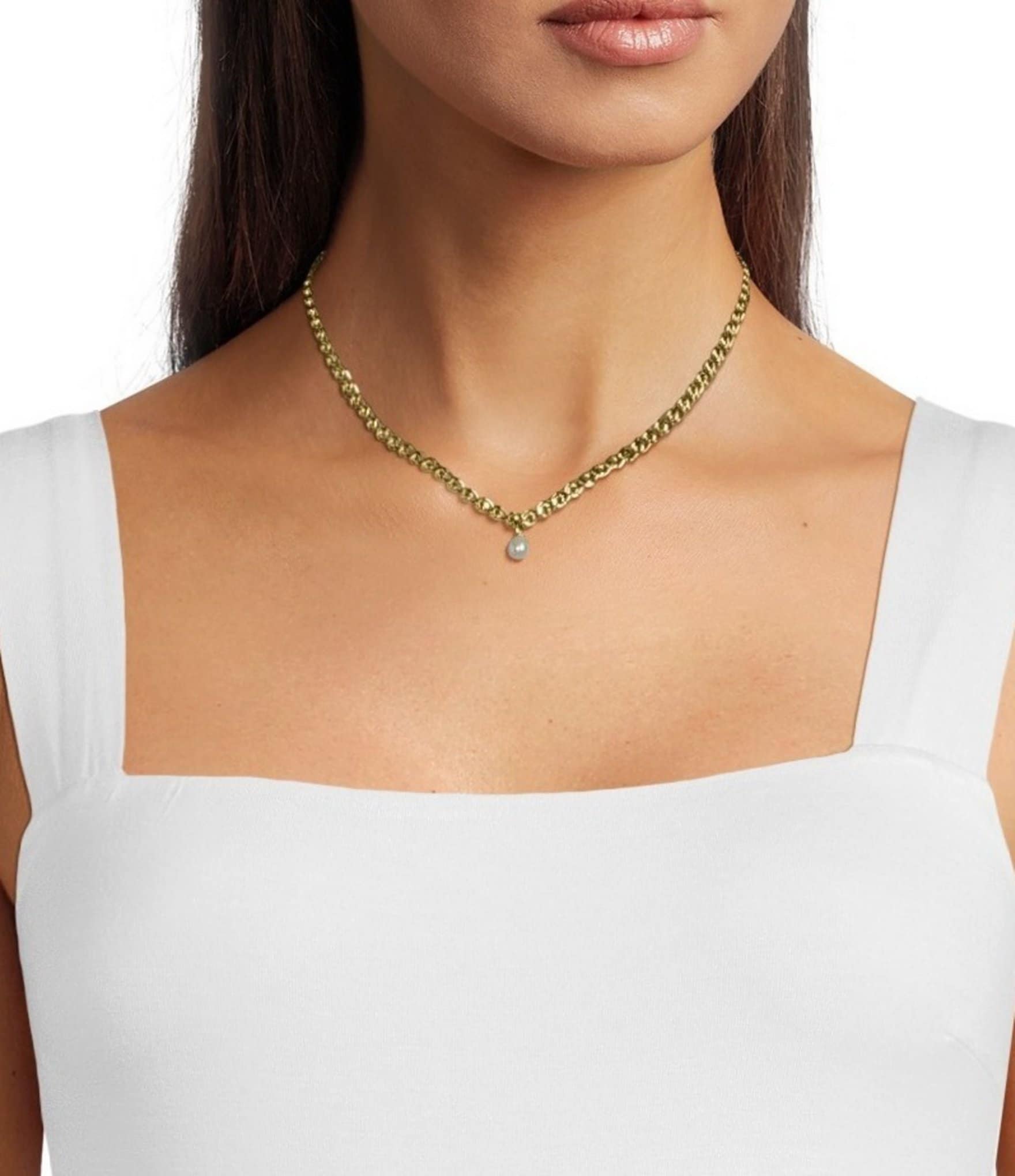 Kendra Scott Oakland Pearl Short Pendant Necklace