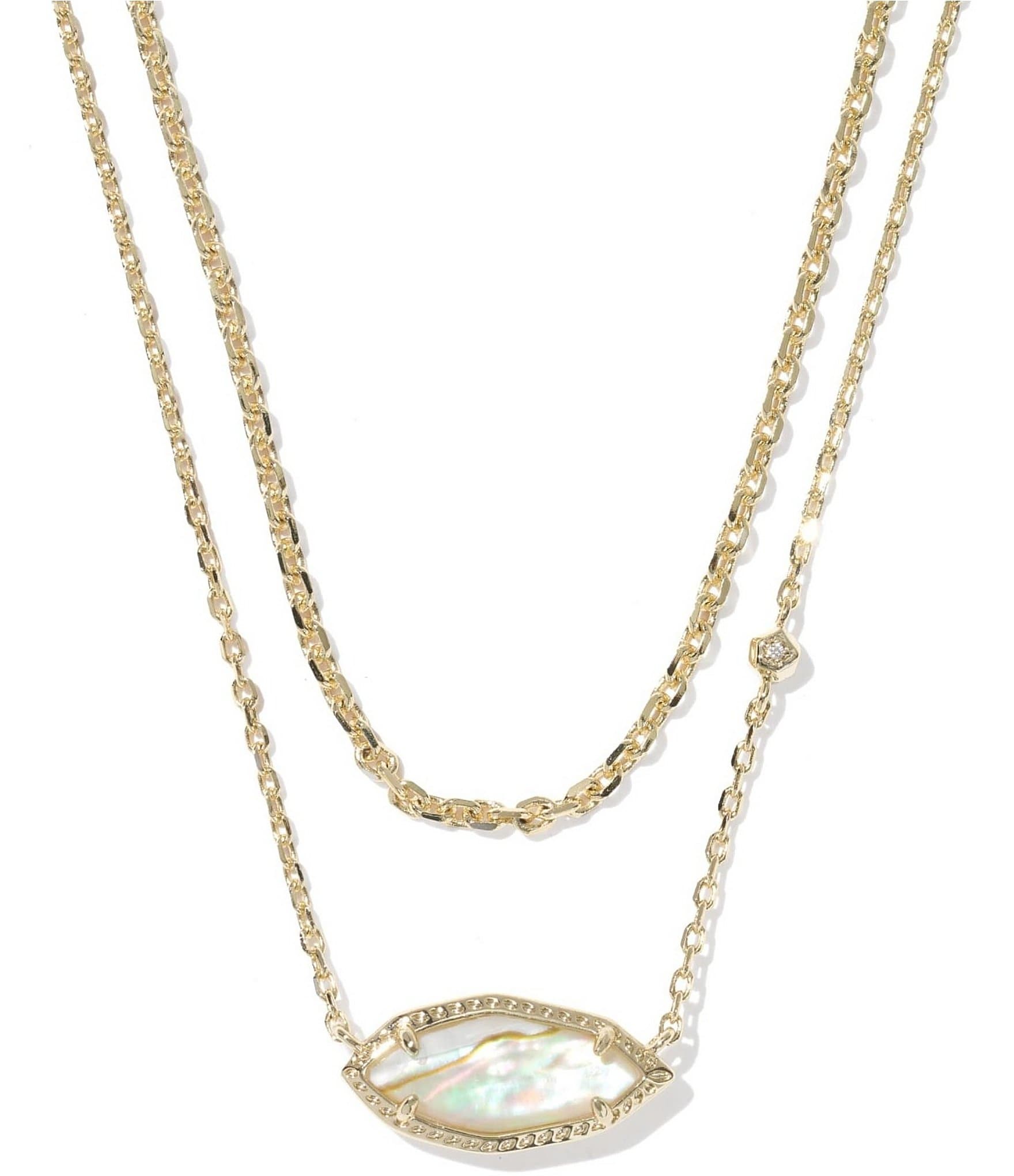 Kendra Scott Ophelia Short Multi Strand Necklace