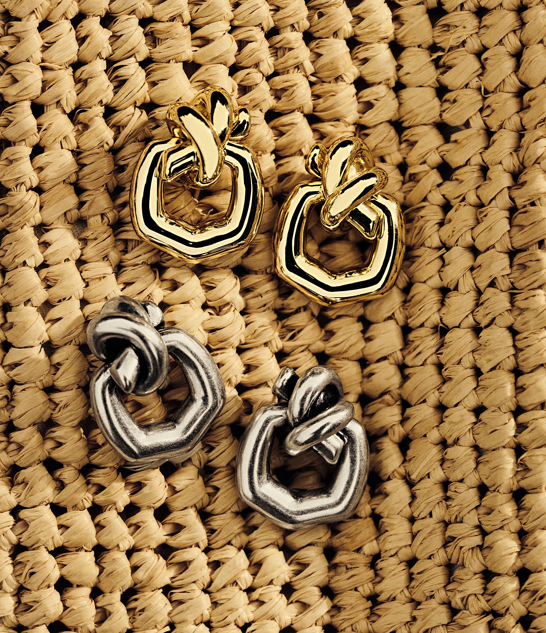 Kendra Scott Parker Knot Open Frame Drop Earrings