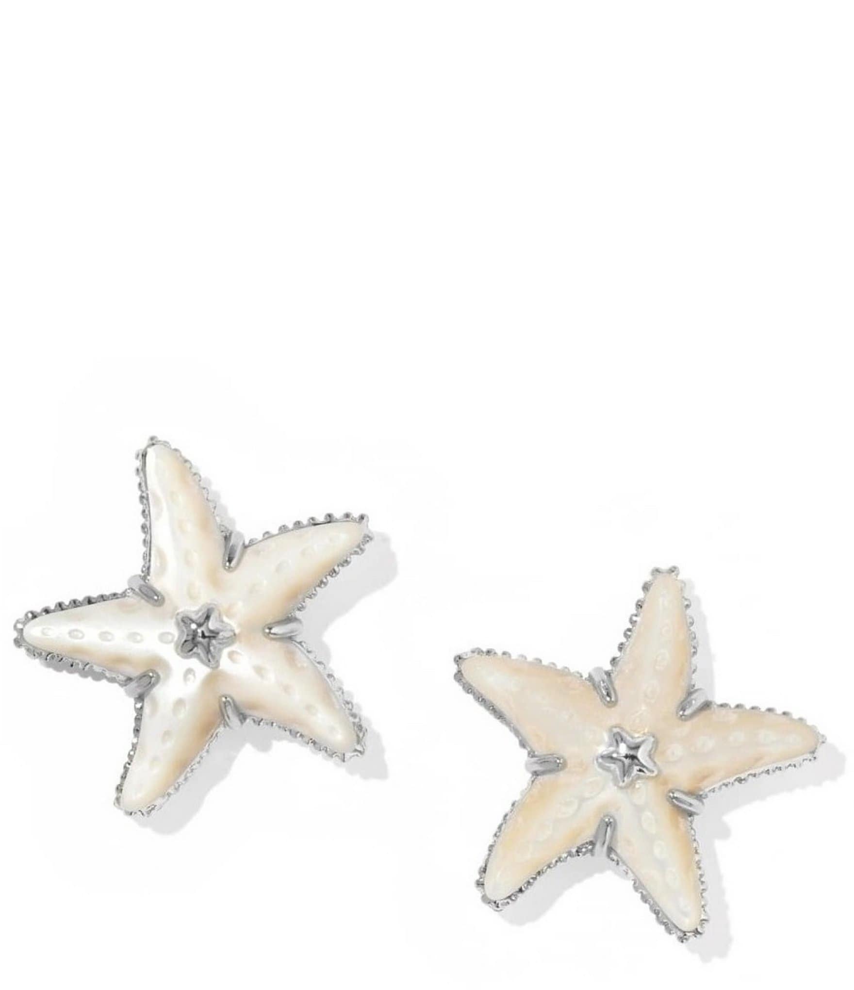 Kendra Scott Parker Pearl Starfish Stud Earrings