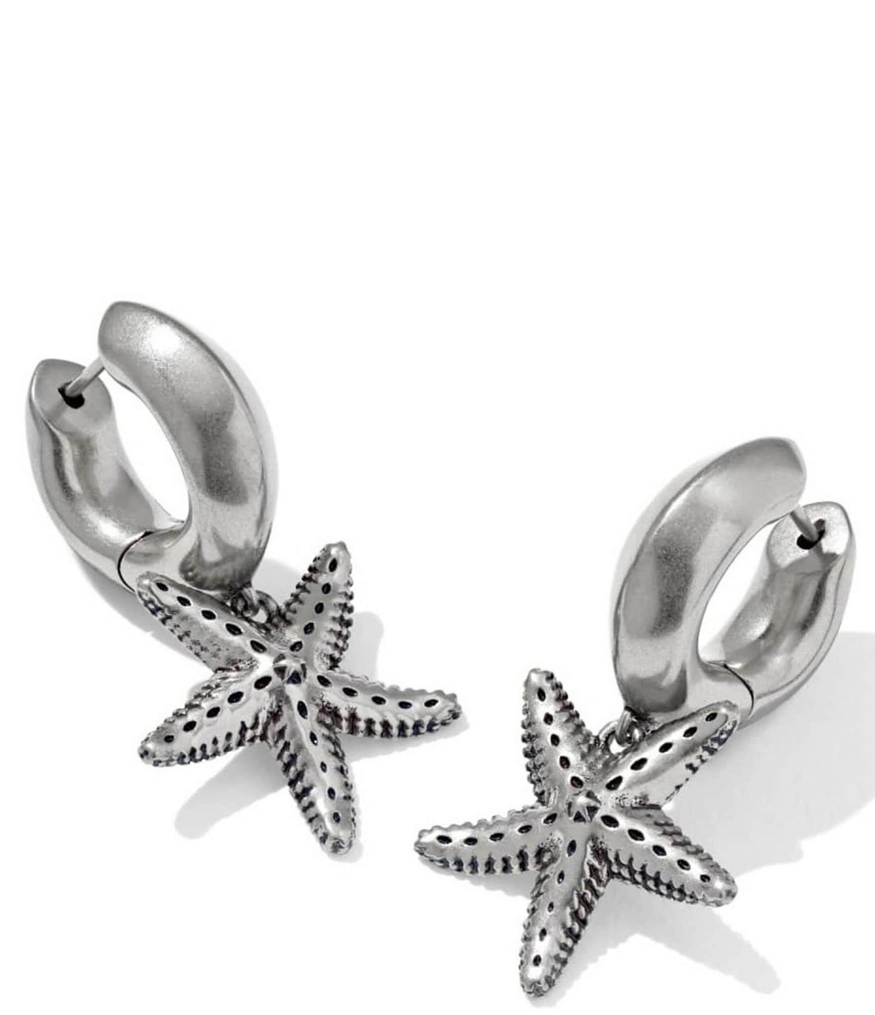 Kendra Scott Parker Starfish Huggie Hoop Earrings